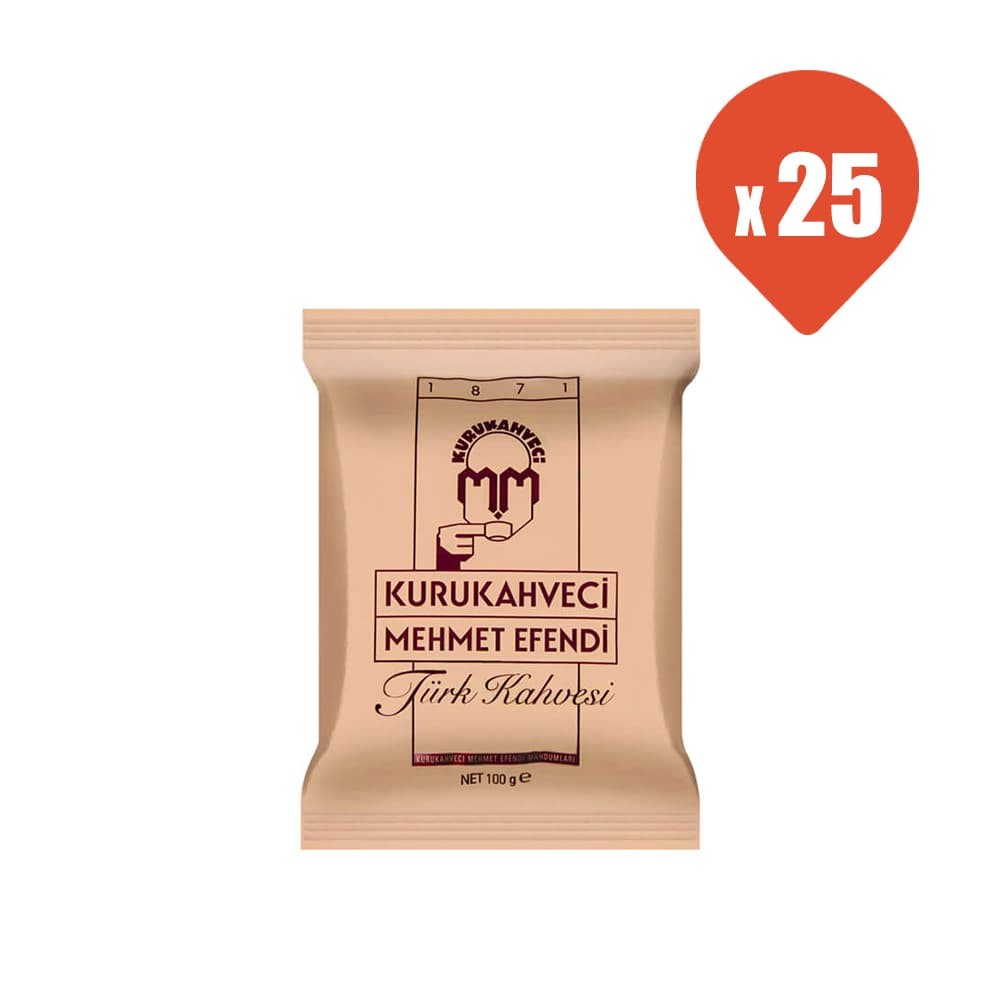 Kurukahveci Mehmet Efendi 100 gr x 25