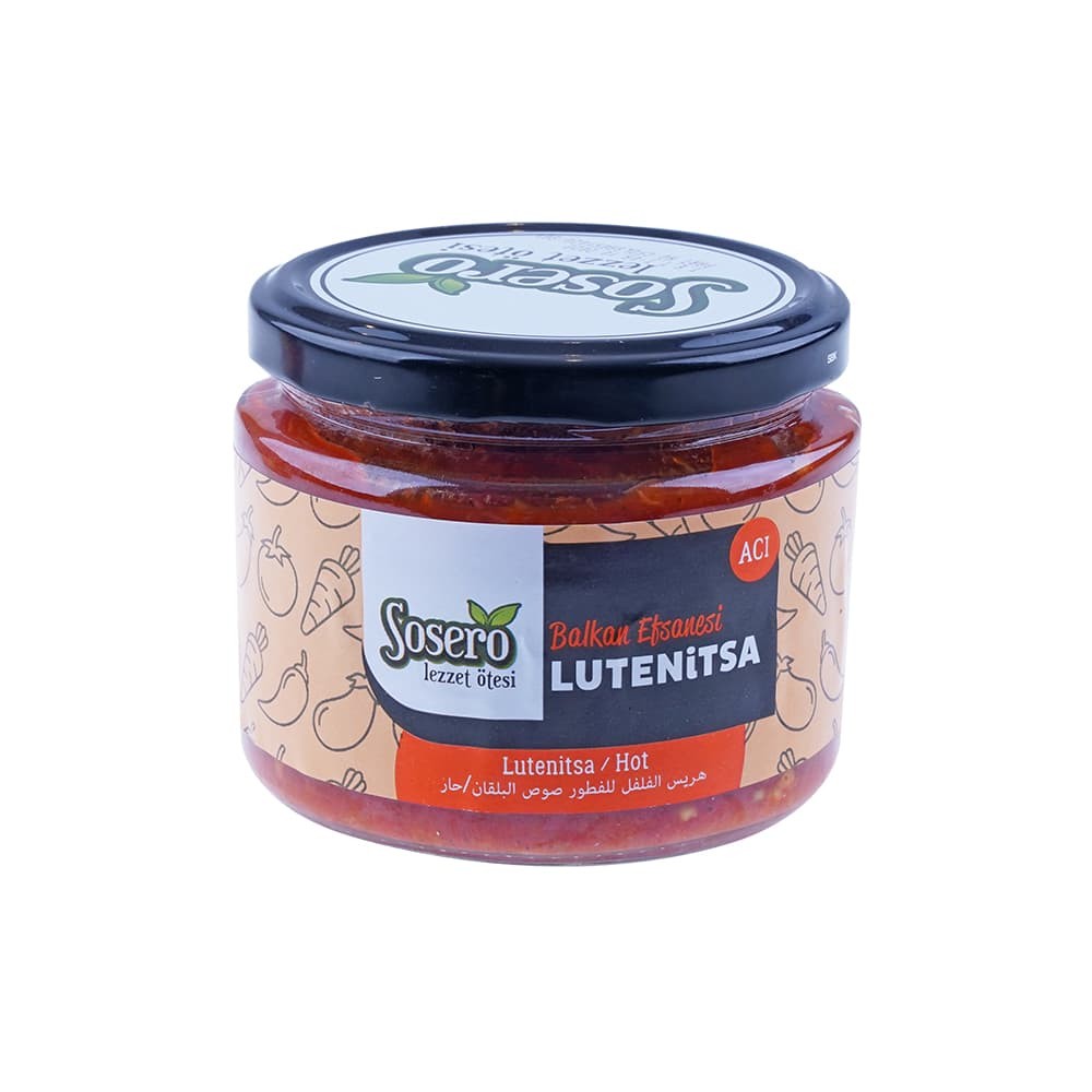 Sosero Lütenitsa Balkan Sosu Acı 300 gr x 12