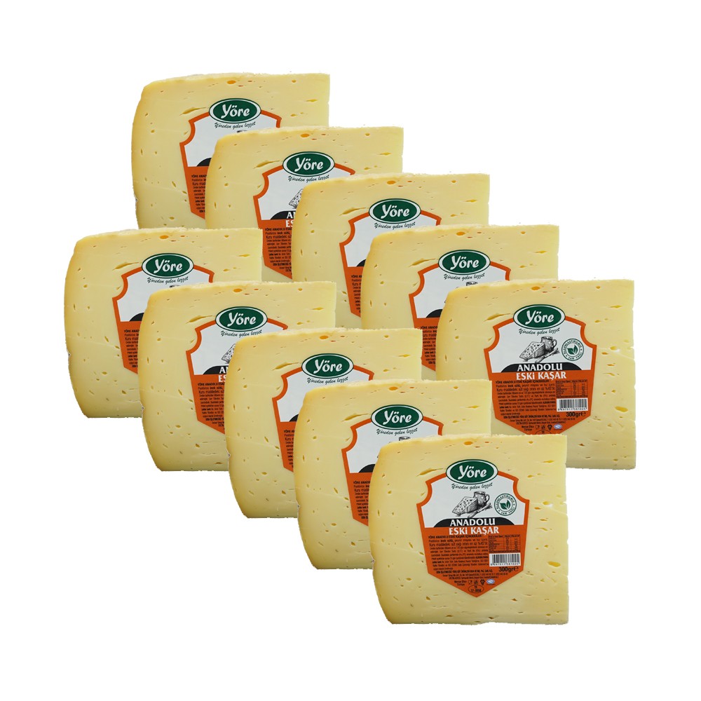 Yöre Anadolu Eski Kaşarı 300 gr x 10