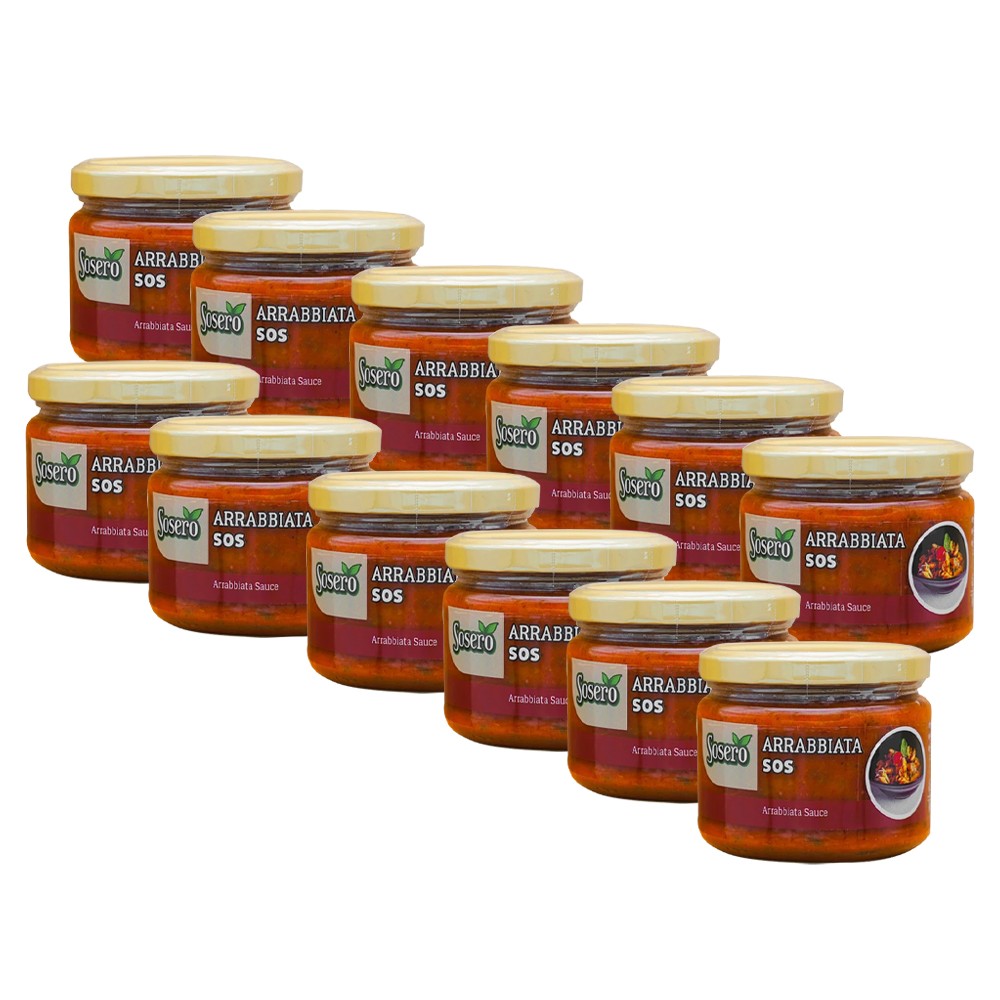 Sosero Arrabiata Sos 300 gr x 12