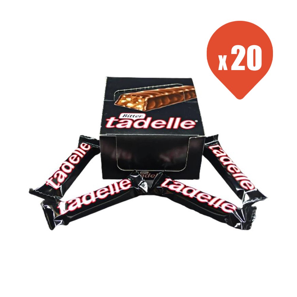 Tadelle Fındık Dolgulu Bitter Çikolata 30 gr x 20 Adet