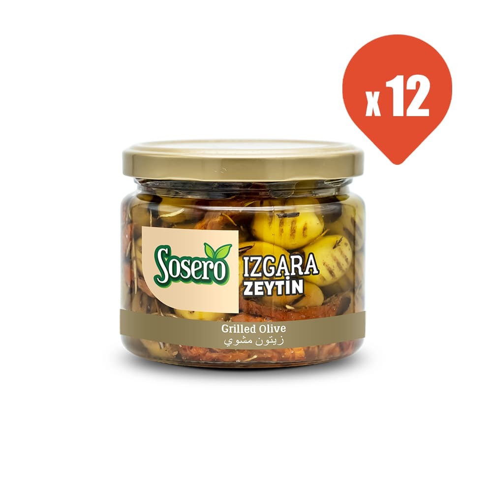 Sosero Grill Izgara Zeytin 290 gr x 12