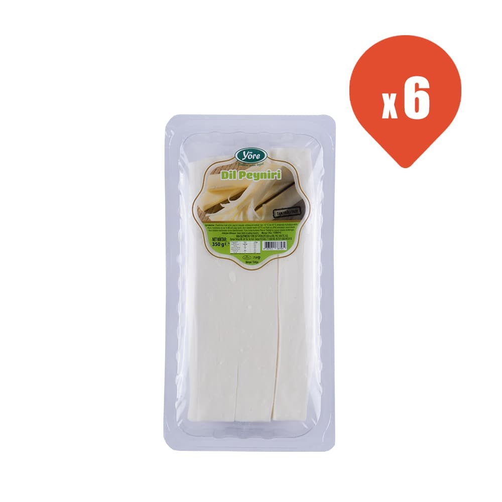Yöre Dil Peyniri 350 gr x 6