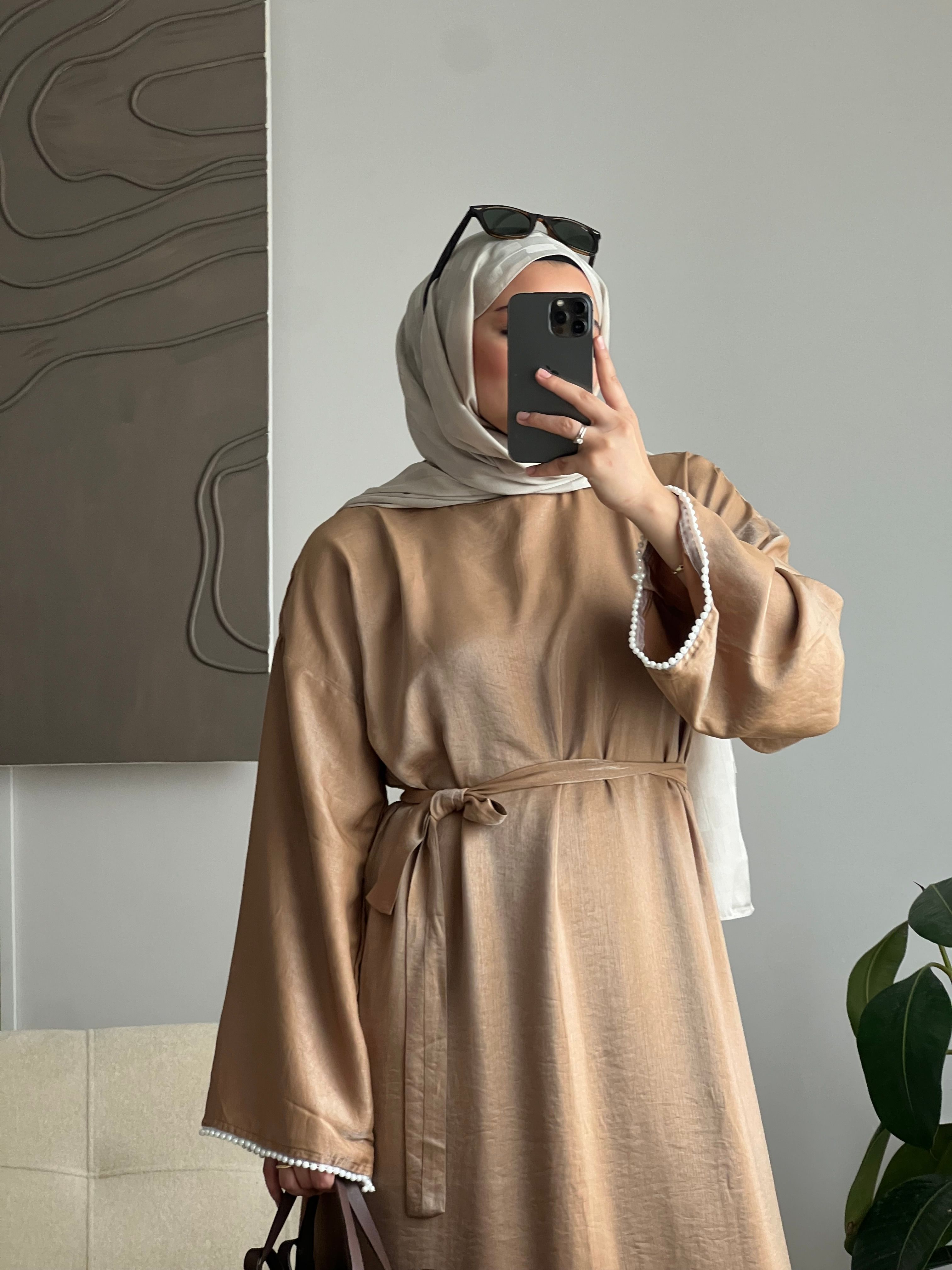 Benan Sedef Elbise - Camel