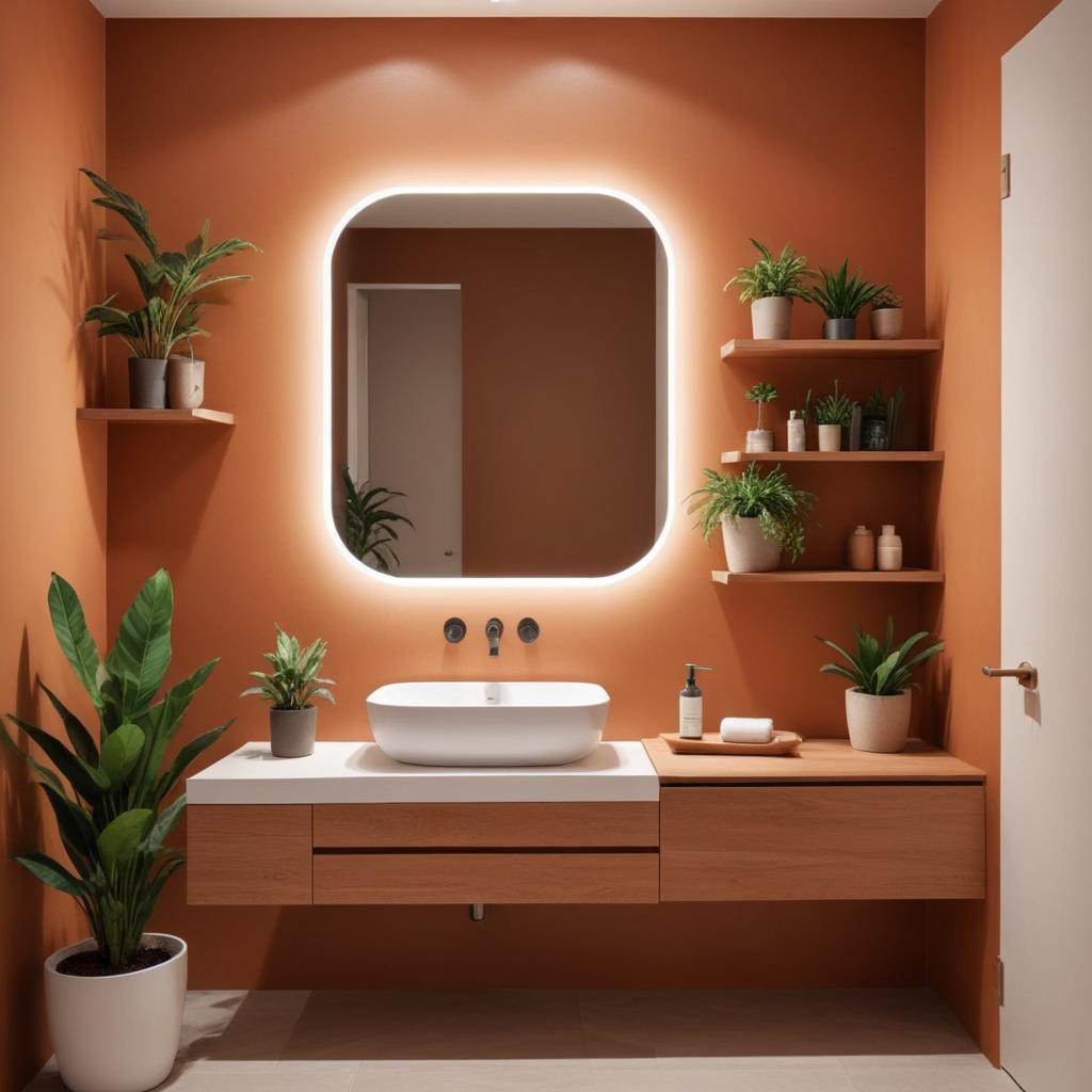 MirrorDecorArt - Led Aydınlatmalı Yeni Trend Banyo Aynası, Banyo Dekoru, Premium Kalite Aynalar