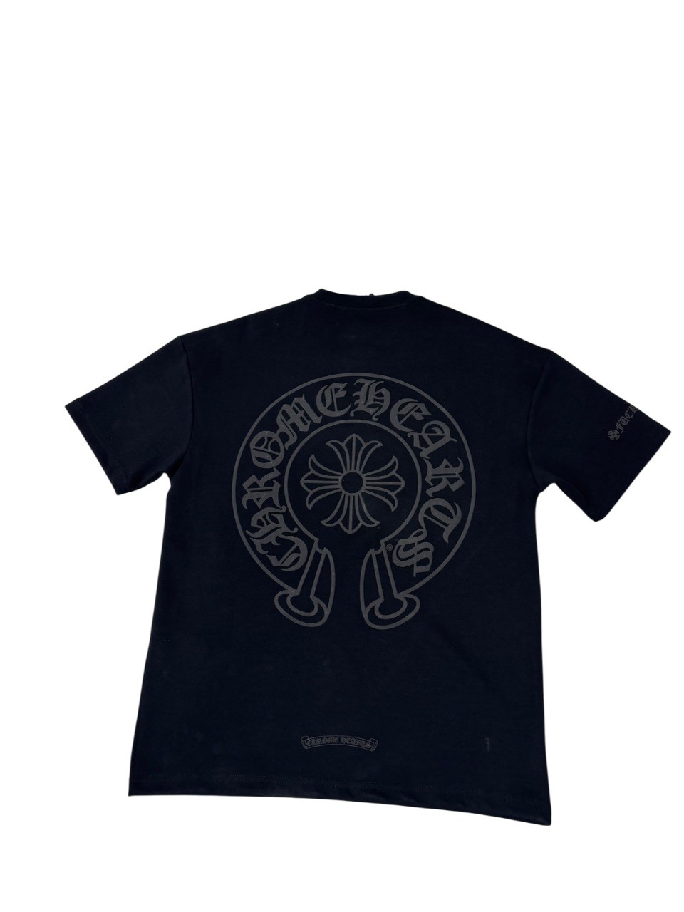 Chrome Hearts Siyah Şort Tişört Takım