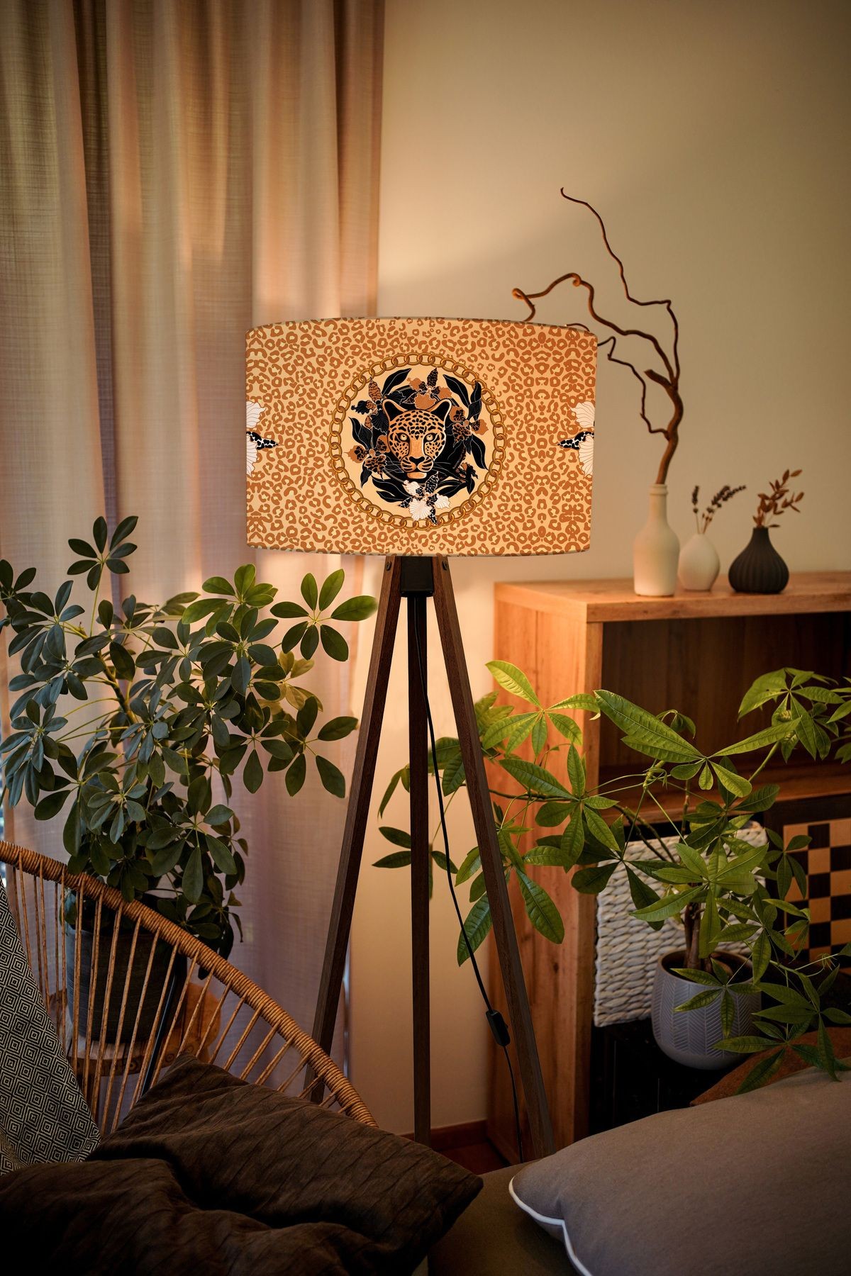 Desenli Tripod Leopar 0 image