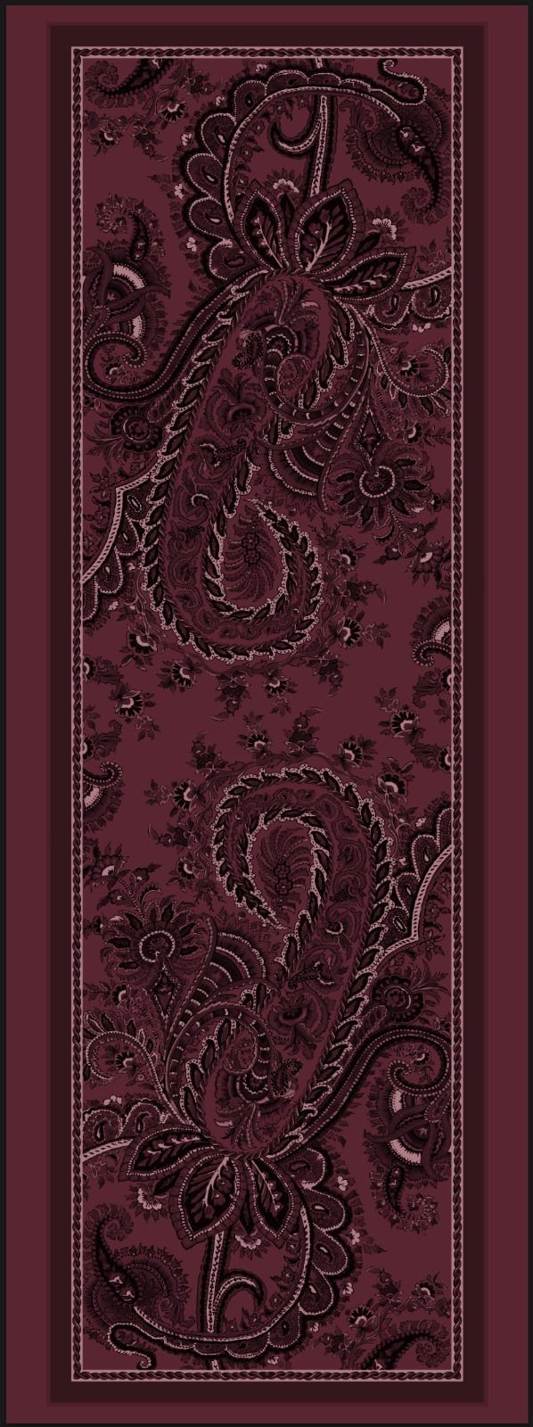 Bordeaux Paisley