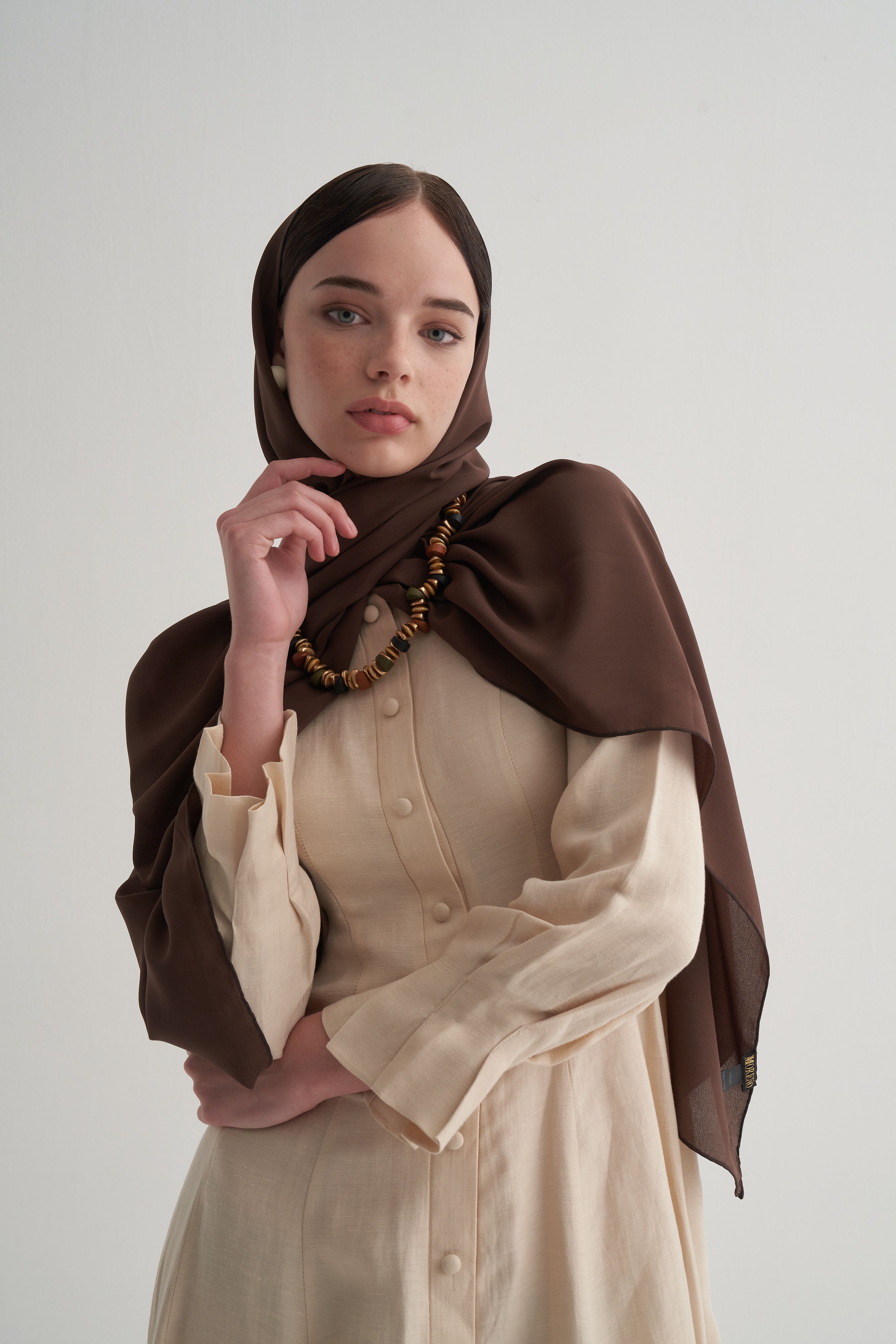 Brown Silk