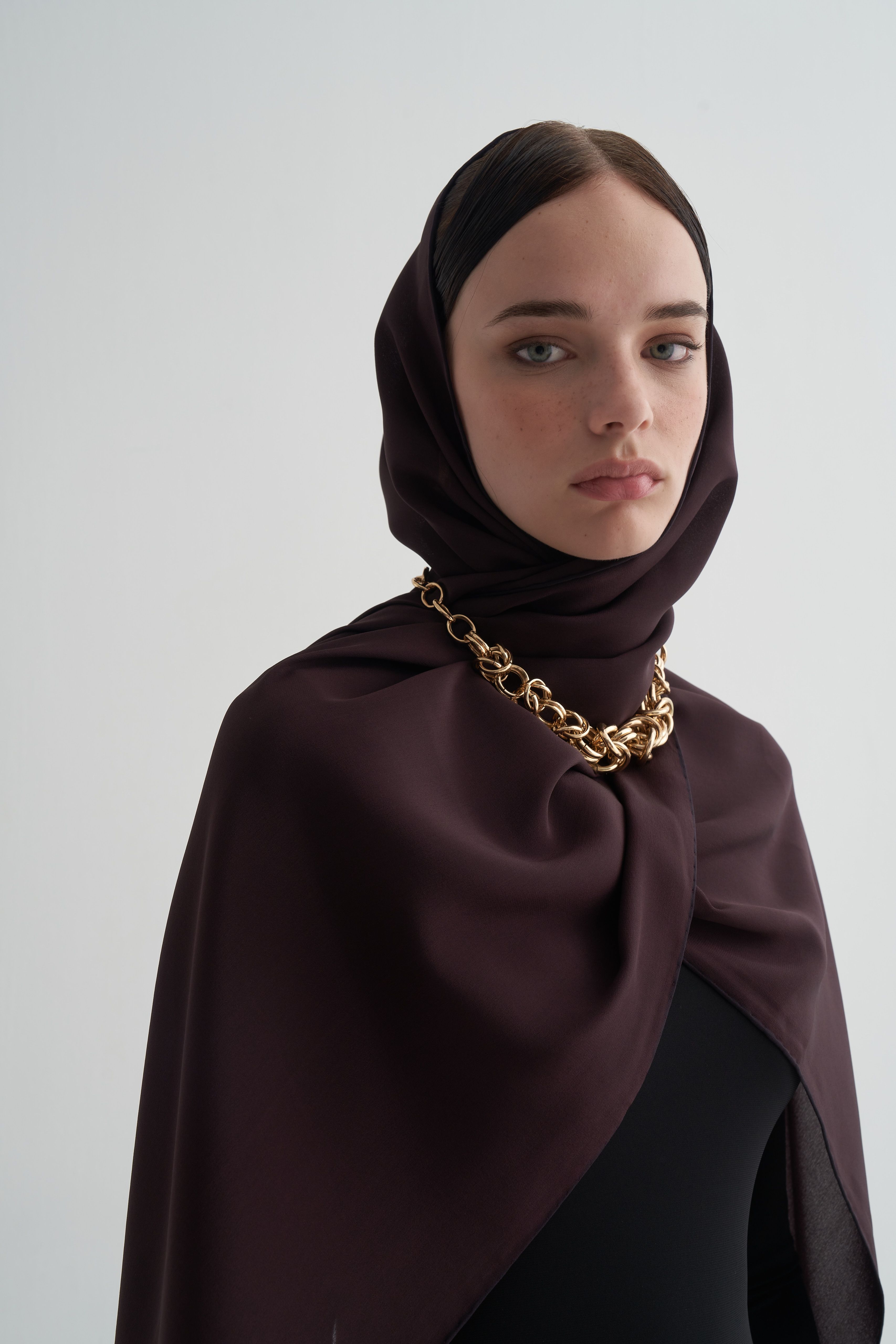 Plum Color Silk