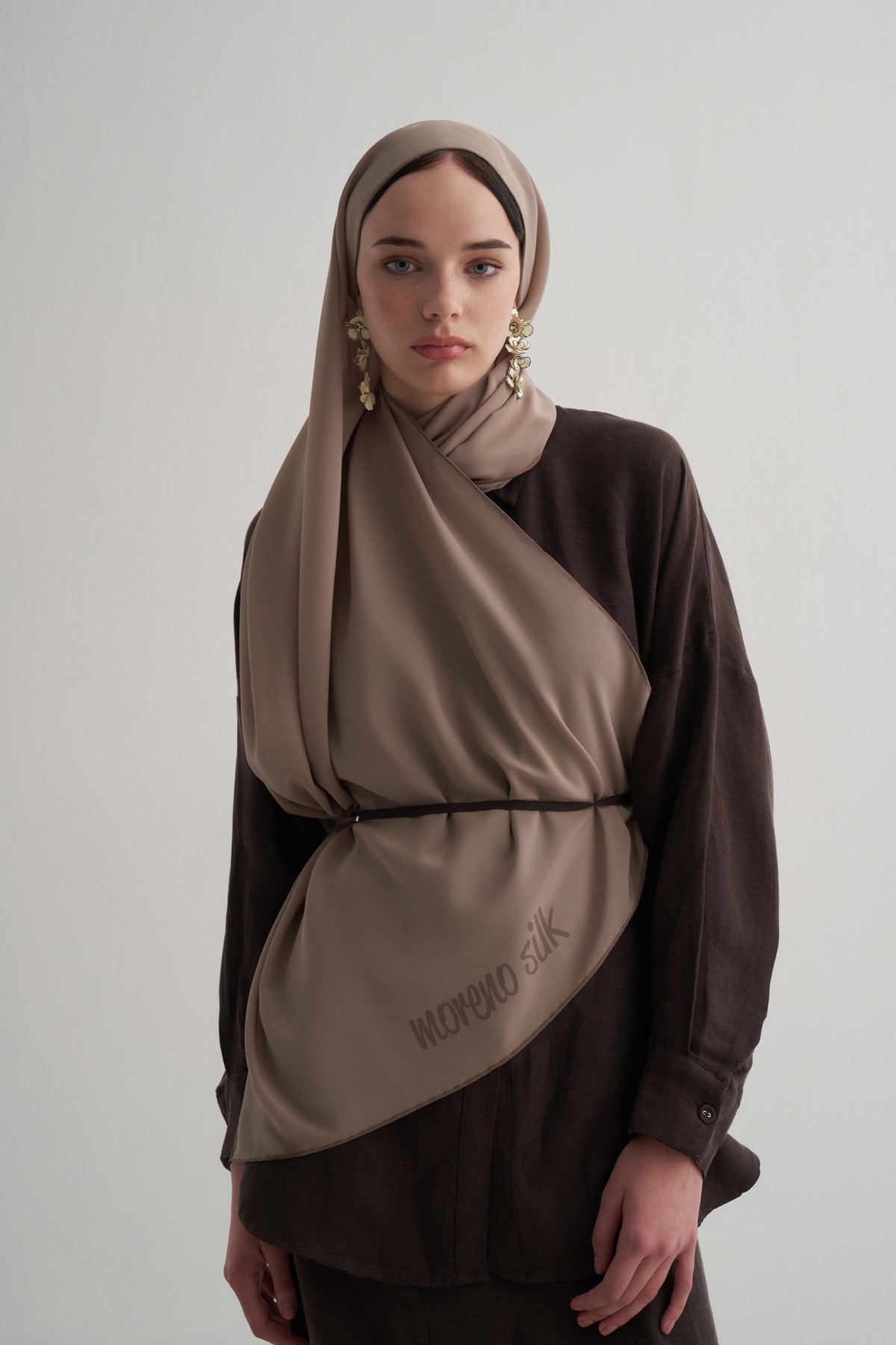 Mink Color Silk