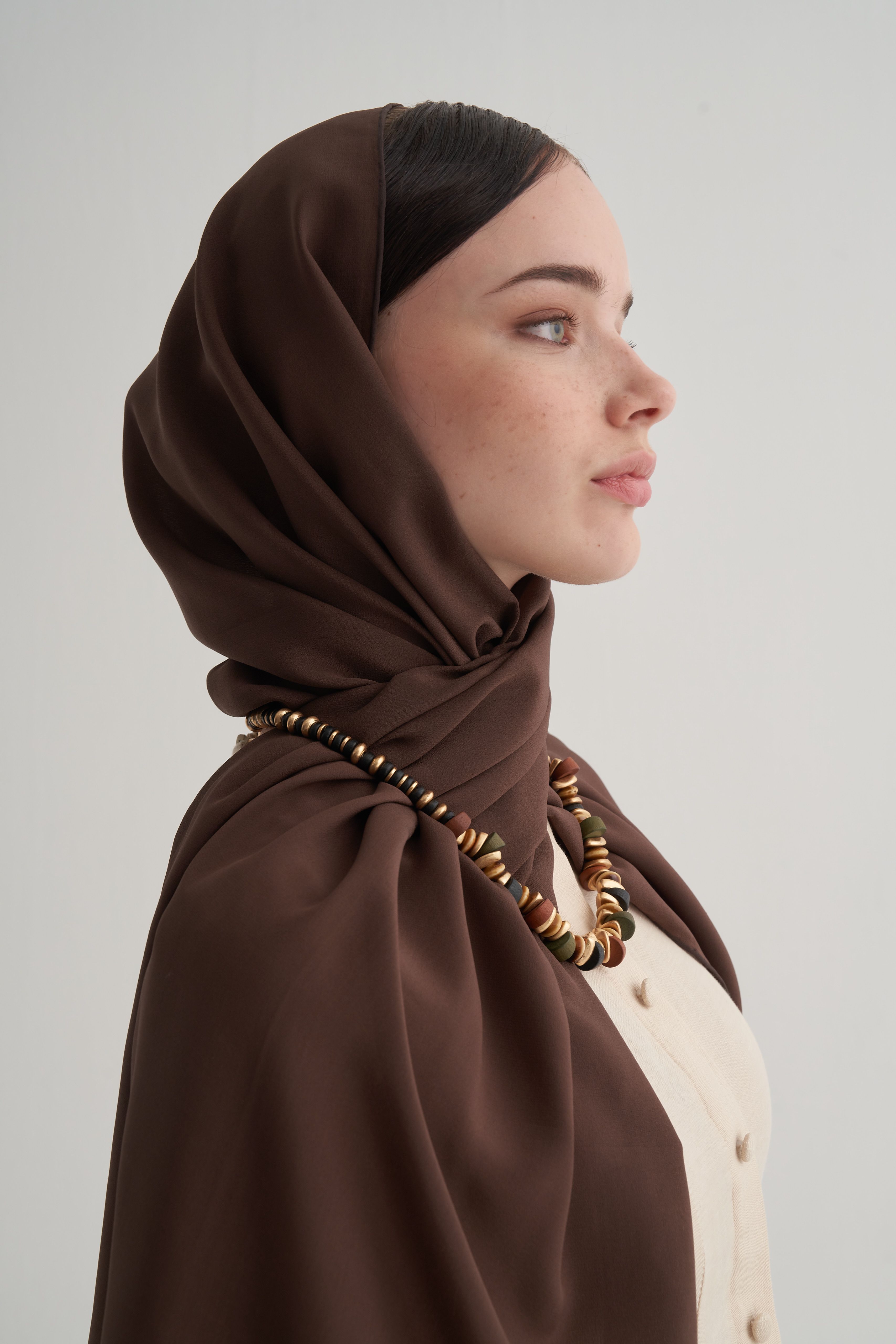 Brown Silk