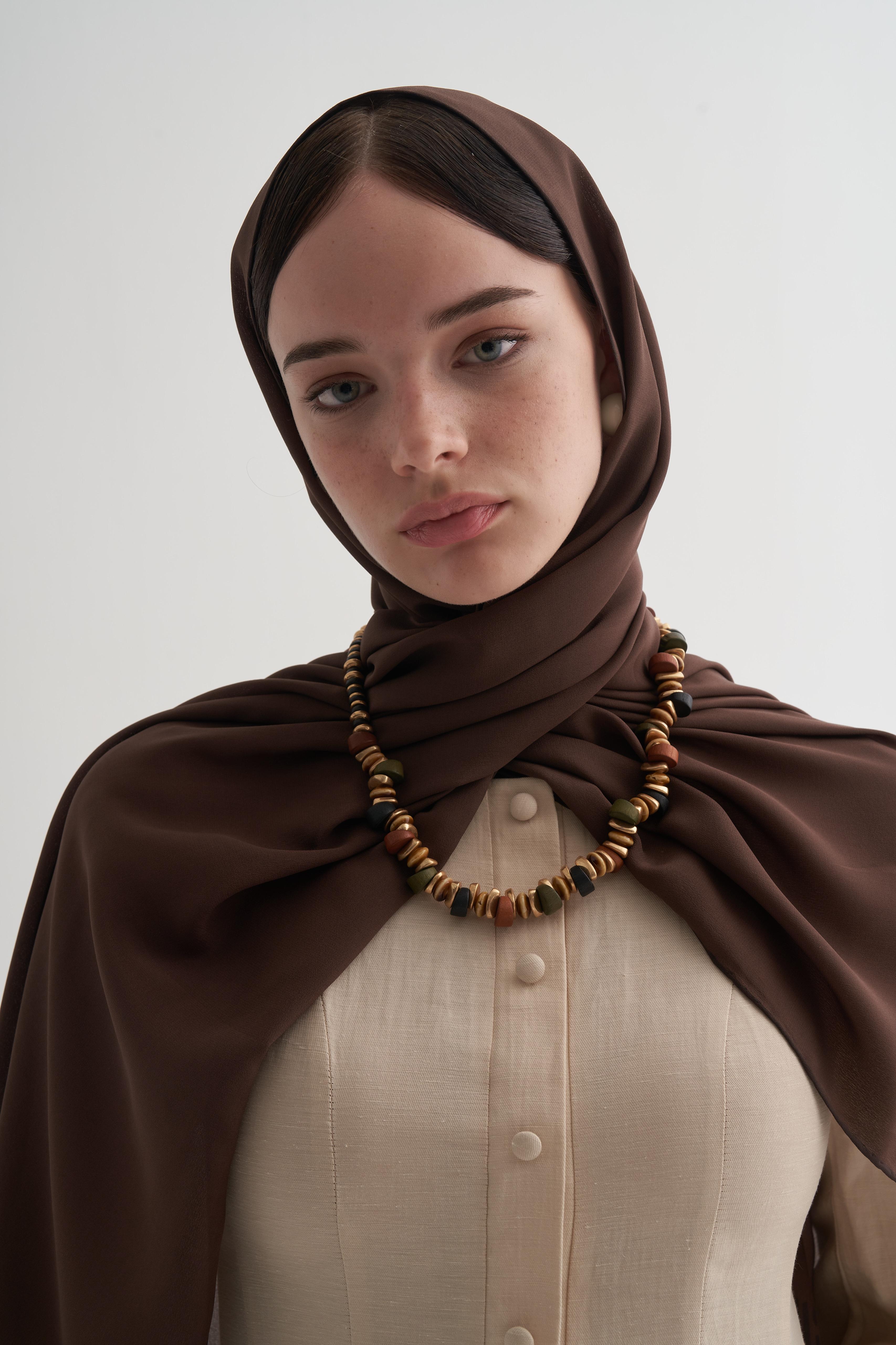 Brown Silk