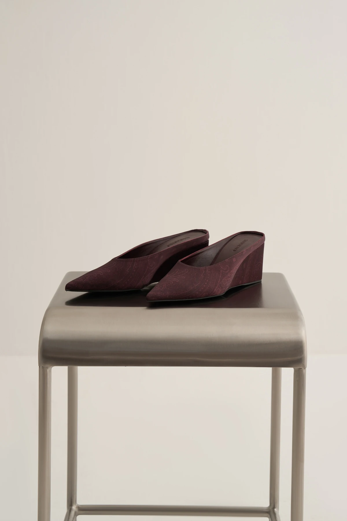 Paisley Topuklu Terlik