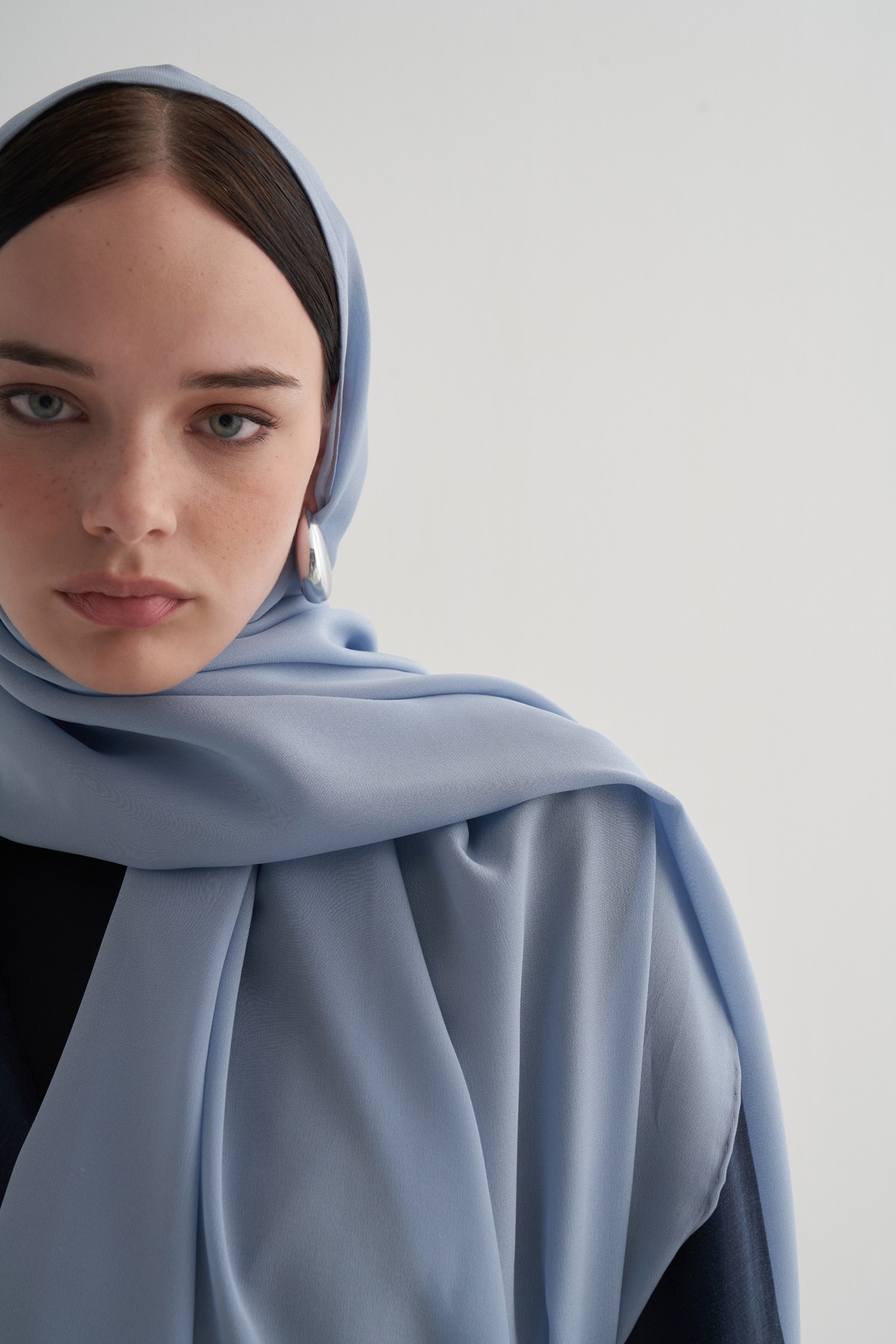 Sky Blue Silk