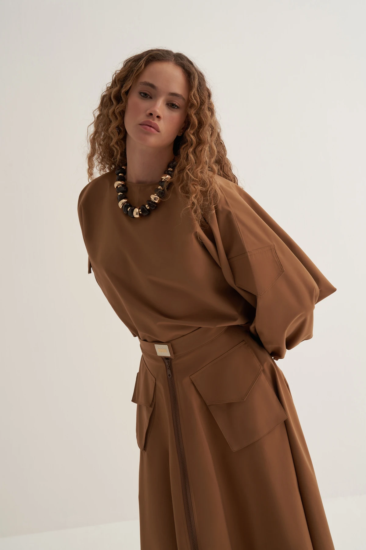 Kargo Cepli Taba Bluz