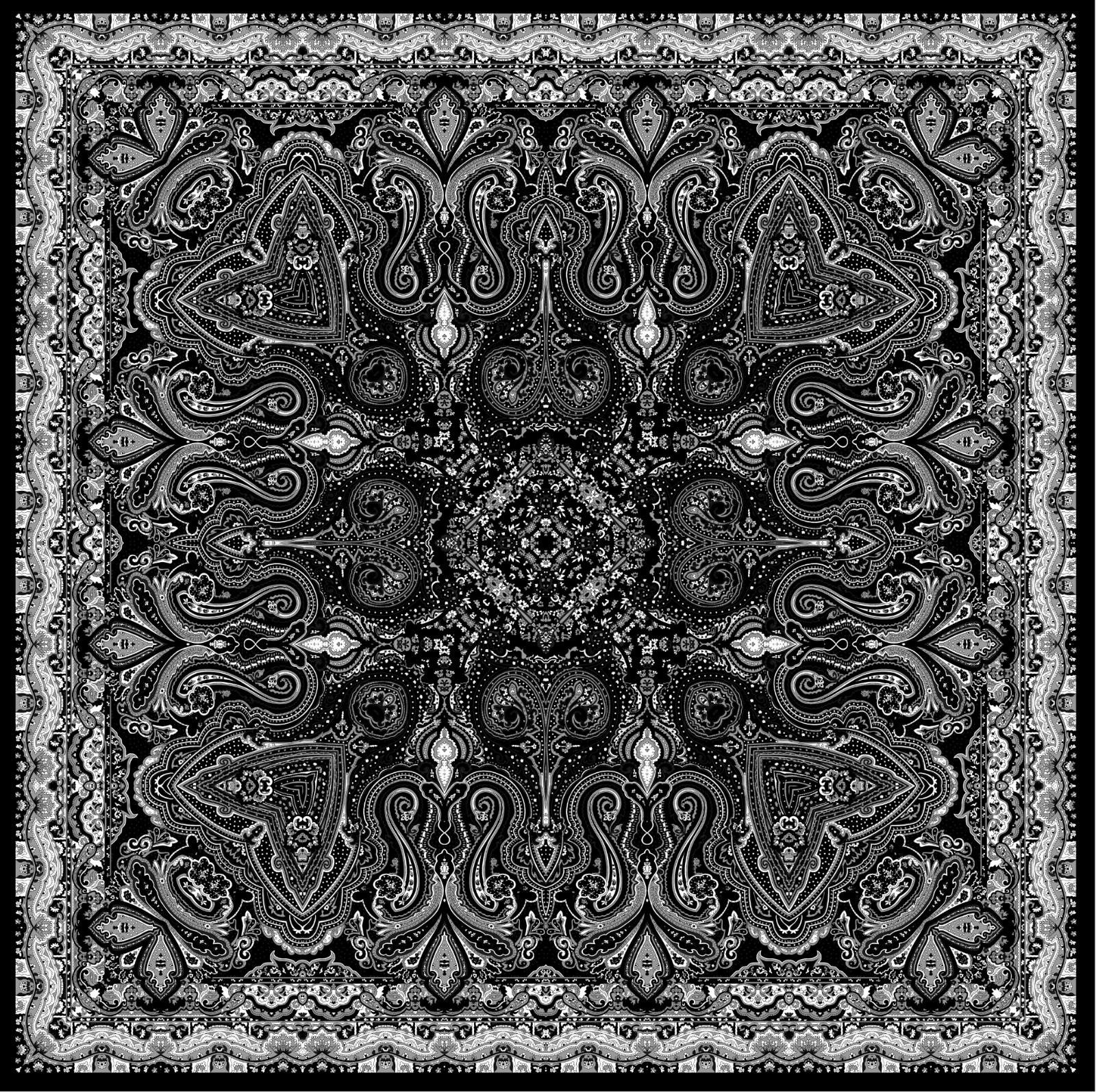 Black Harmony Scarf