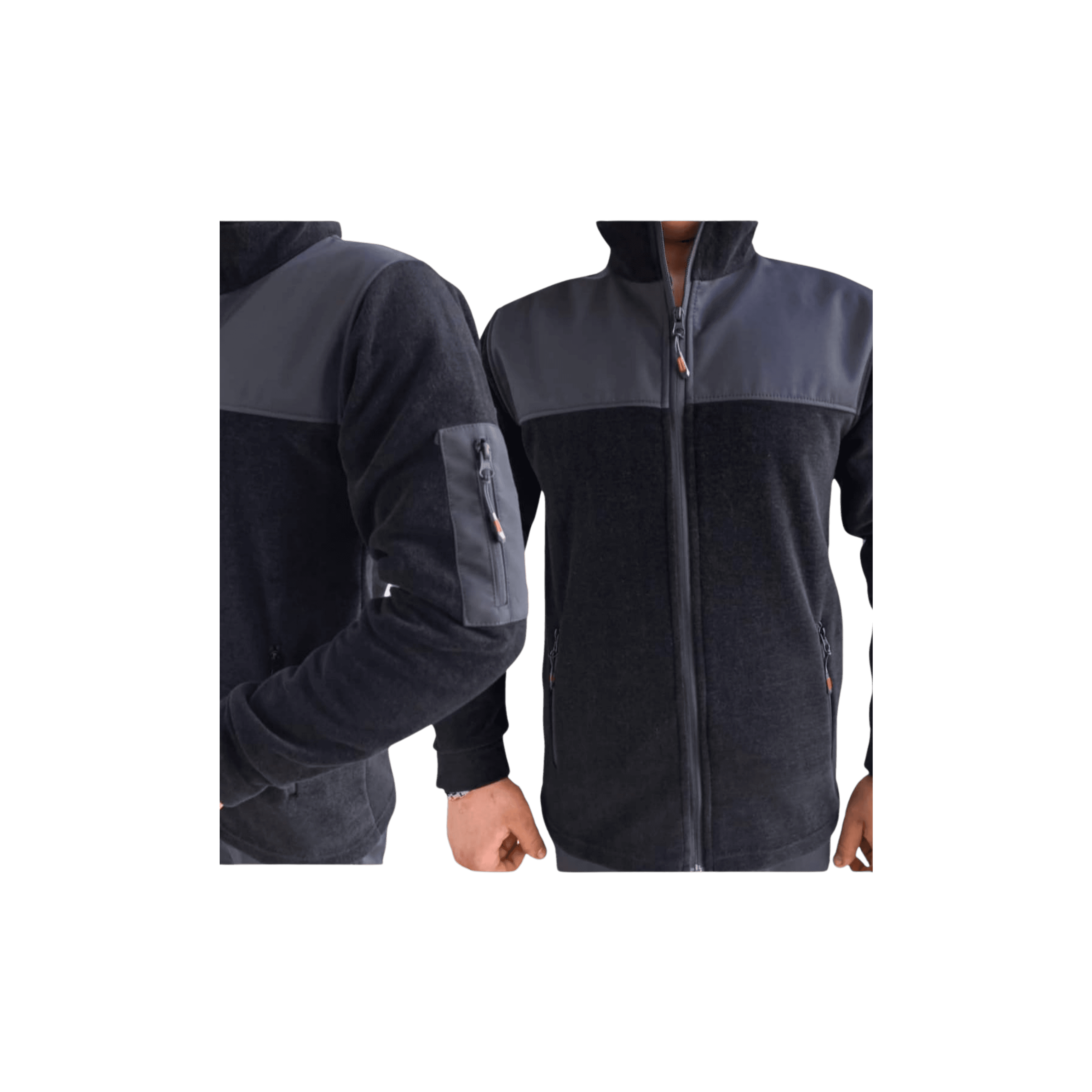 SoftShell Polar Ceket - Siyah