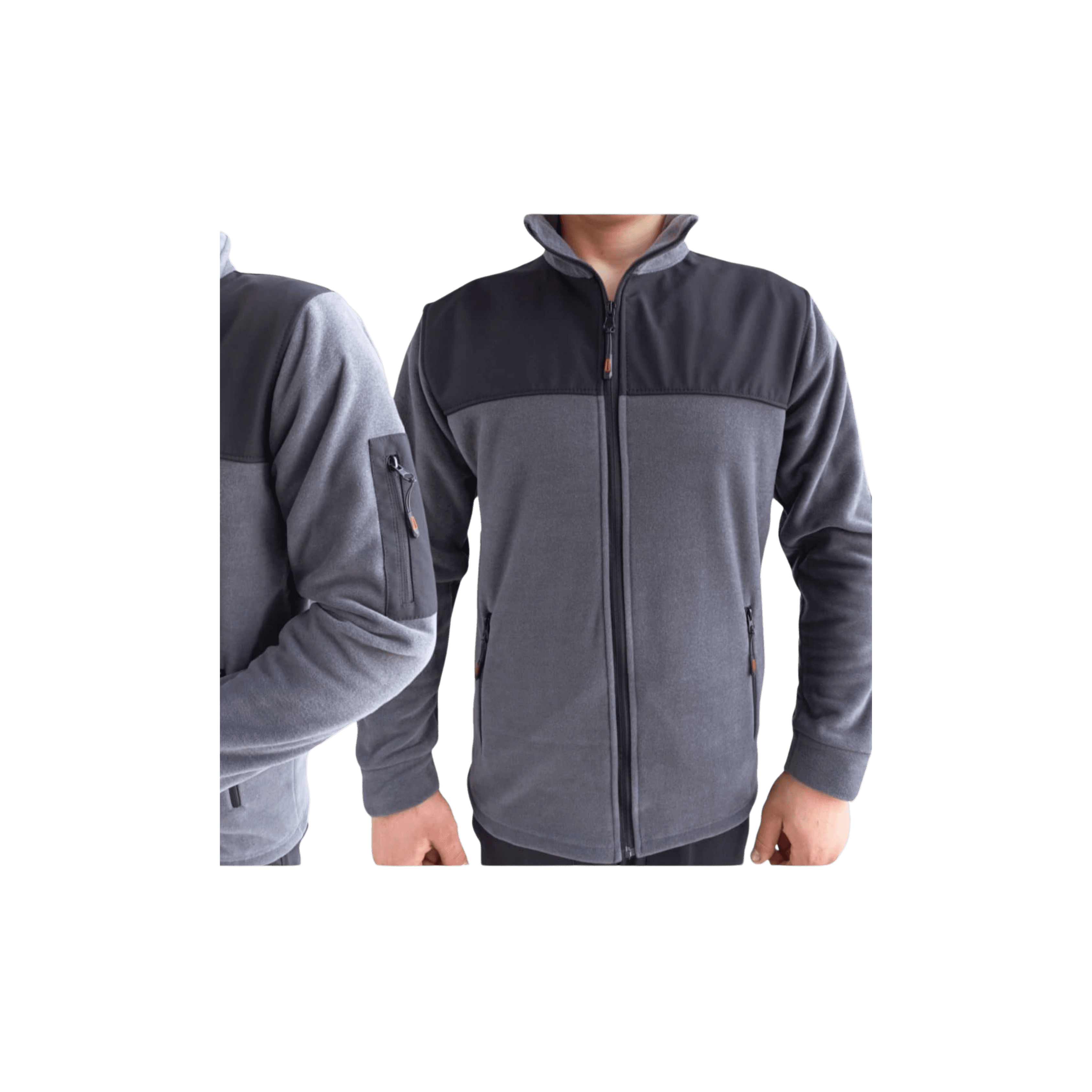 SoftShell Polar Ceket - Füme