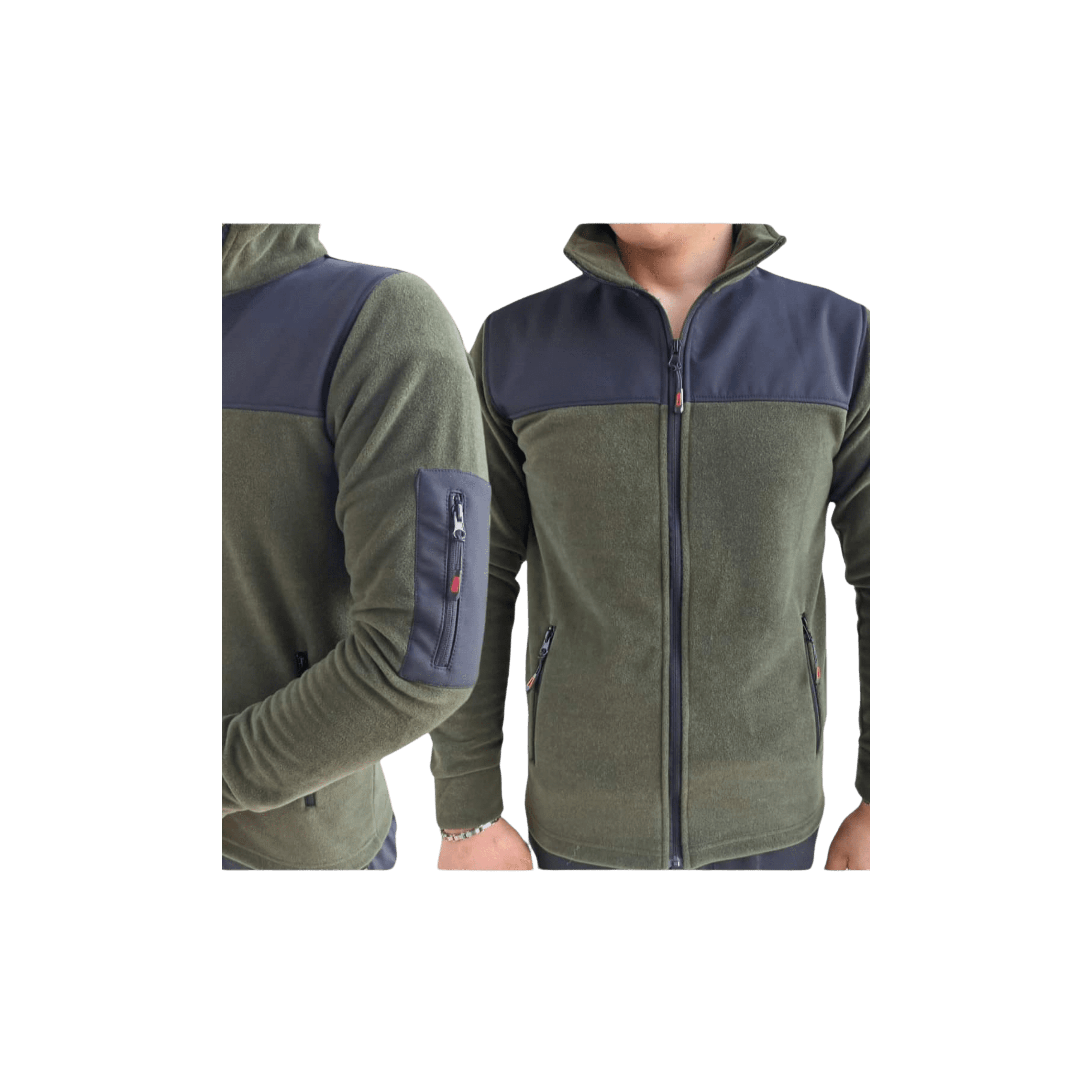 SoftShell Polar Ceket - Haki Yeşil