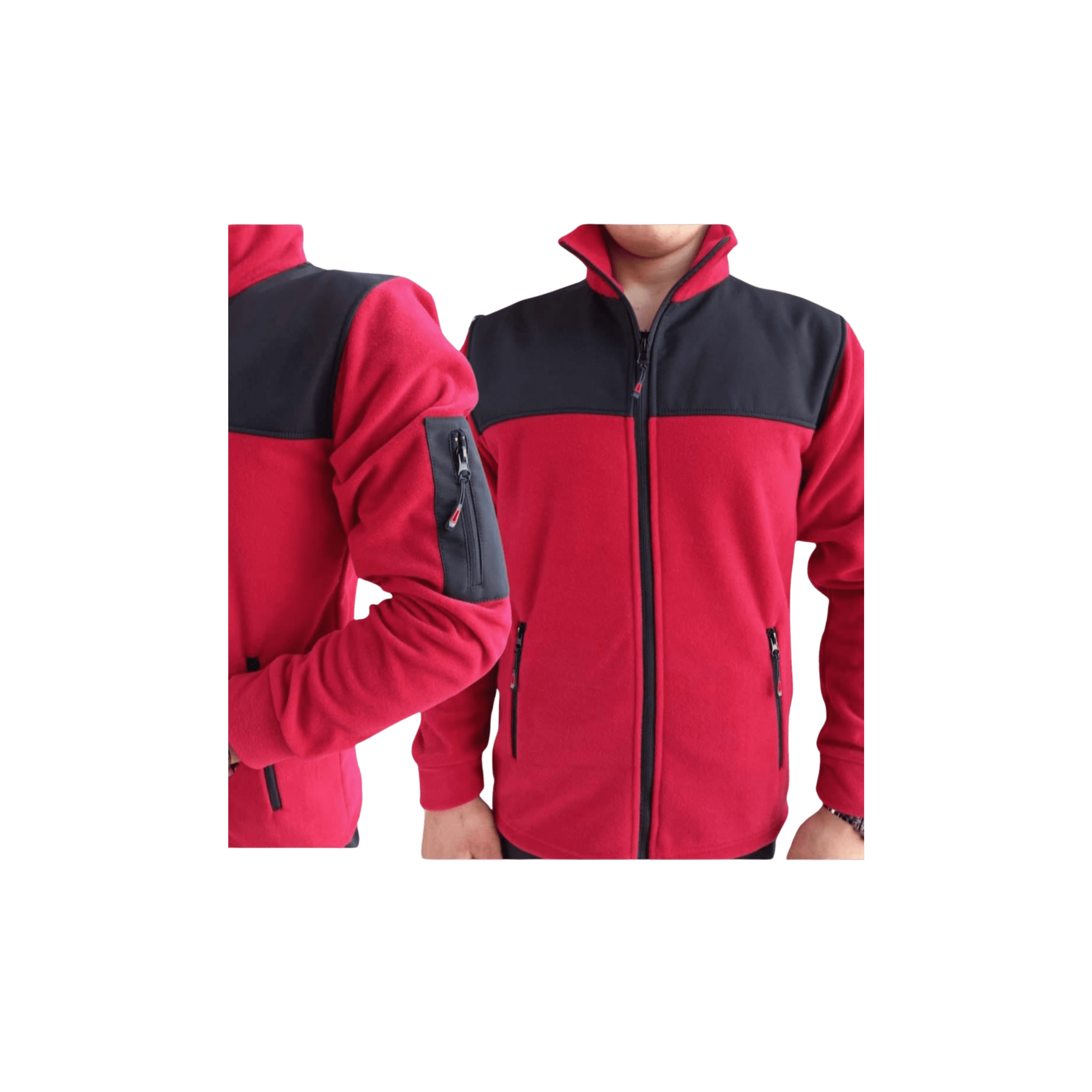 SoftShell Polar Ceket - Kırmızı