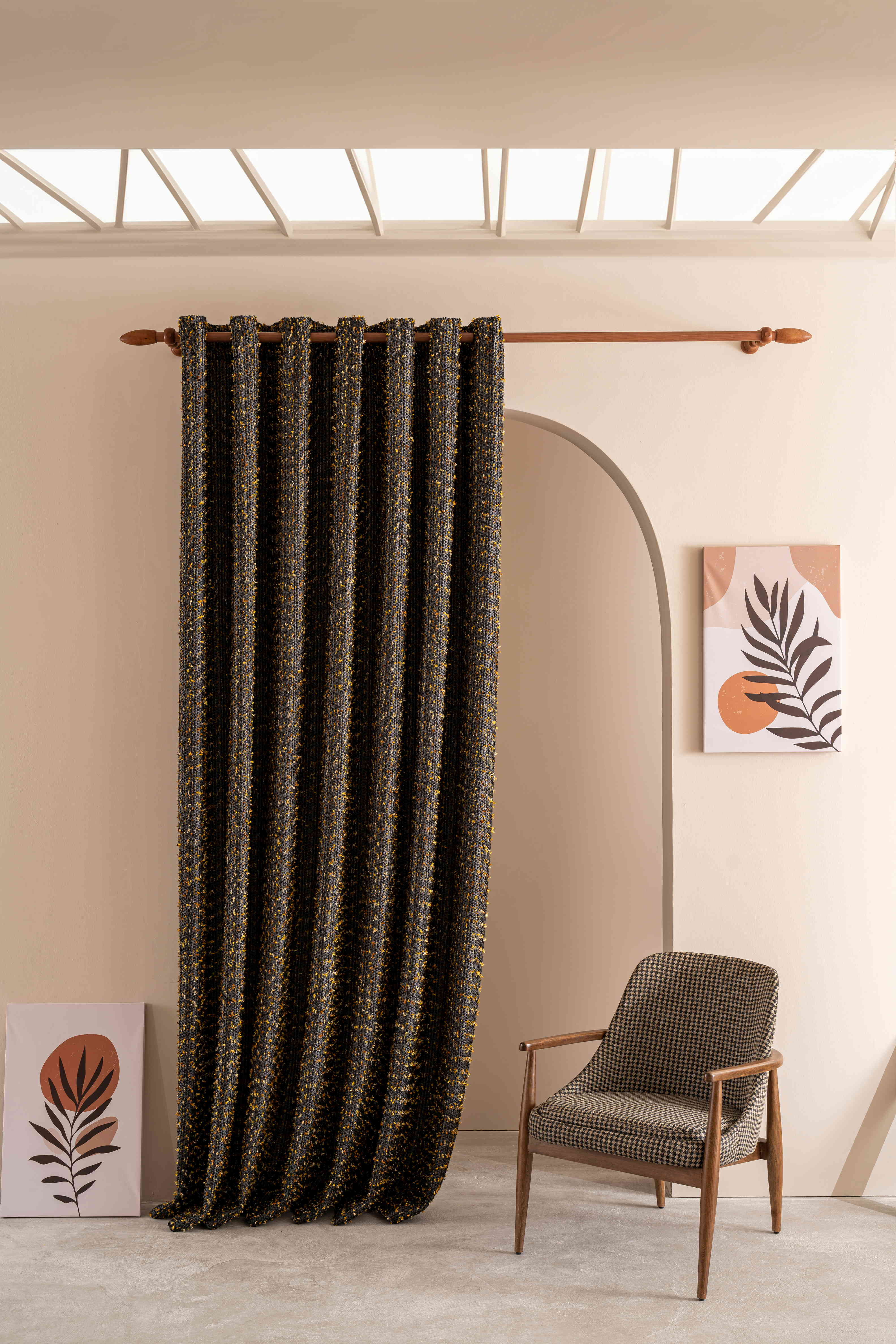 Luxury Linen Drapes – Designer High-Quality Curtains in 5 Colors | Custom Grommet, Rod Pocket, Back Tab & Hook & Ring Panels for Living Room & Bedroom