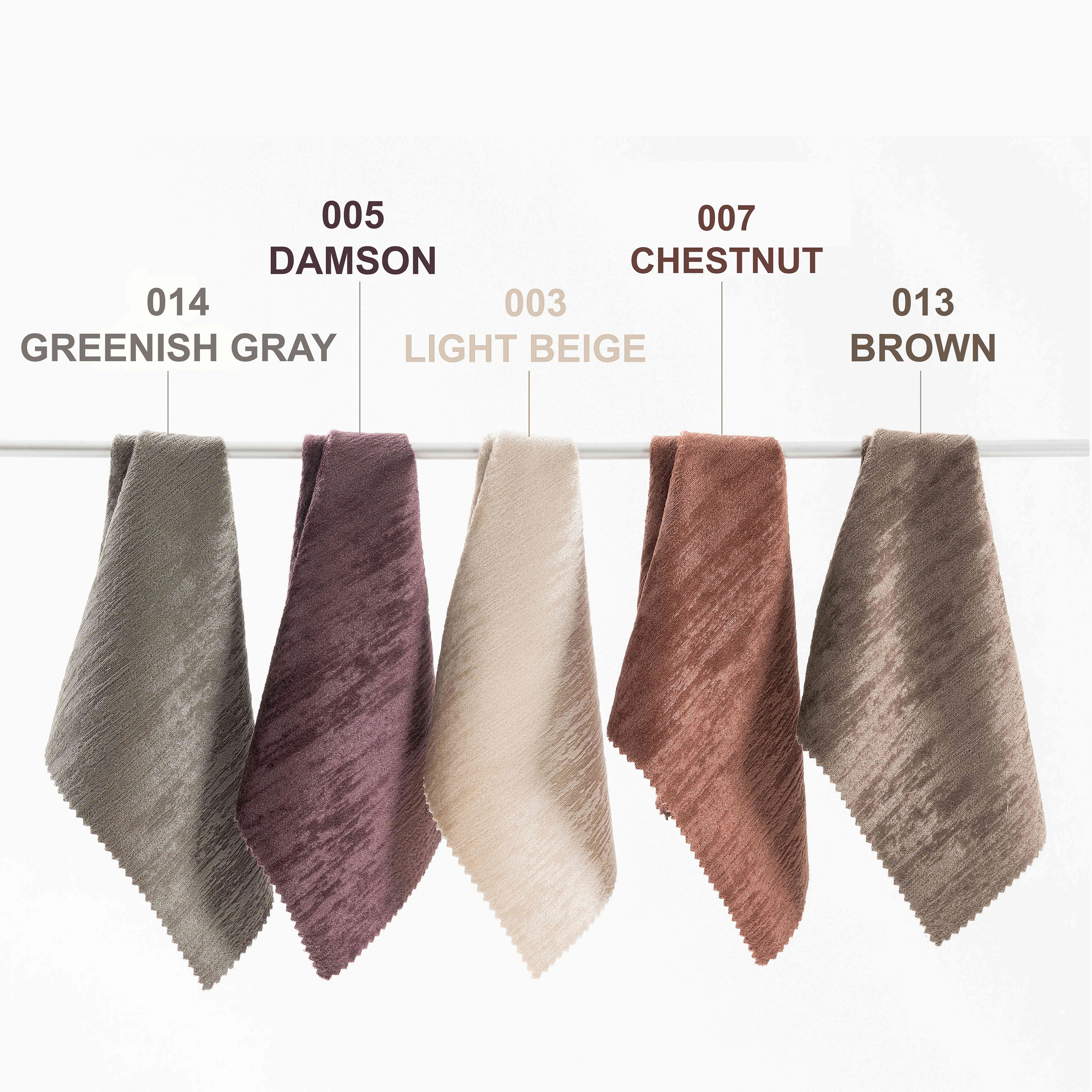 Fabric Special Velvet Swatches