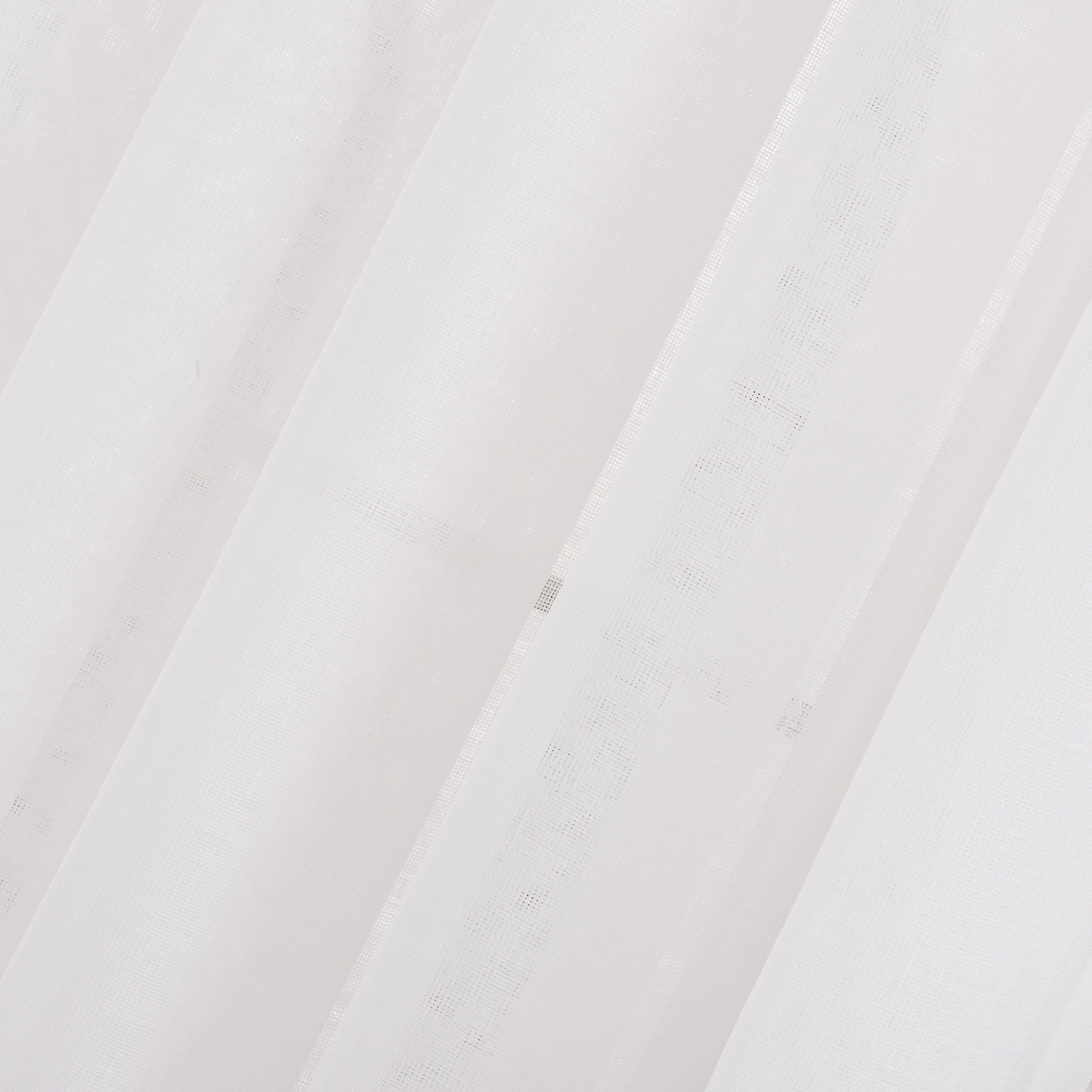 White Sheer Cafe Curtains, 10 Colors. Grommet, Back tab, Rod Pocket And Hook And Ring Sheer Curtains, Semi Sheer Tulle Curtain For Living Room Linen Window Curtain.