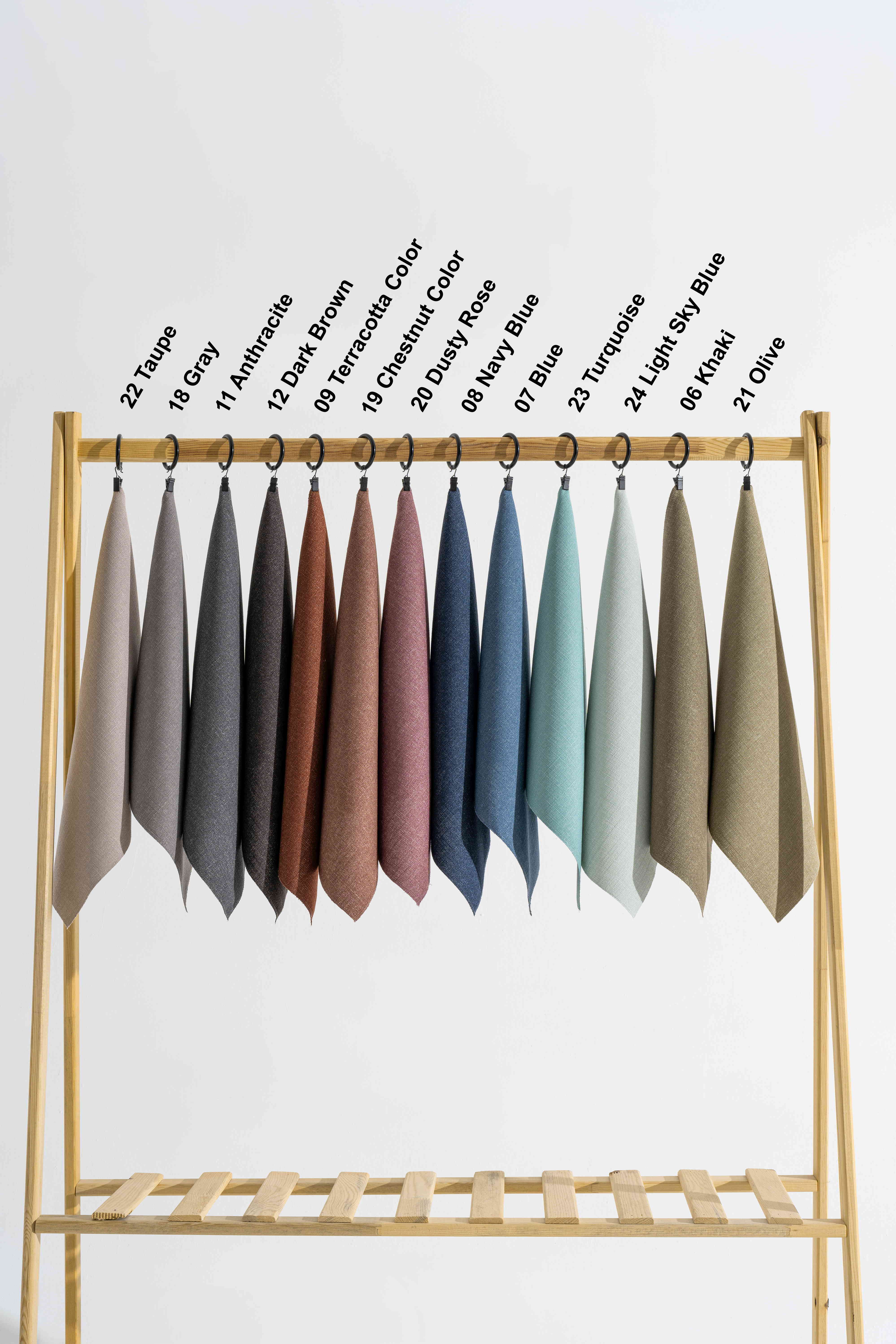 Custom Linen Pinch Pleat Curtains – Handmade Drapery Panels for Living Room & Bedroom | Custom Size Linen Window Treatments