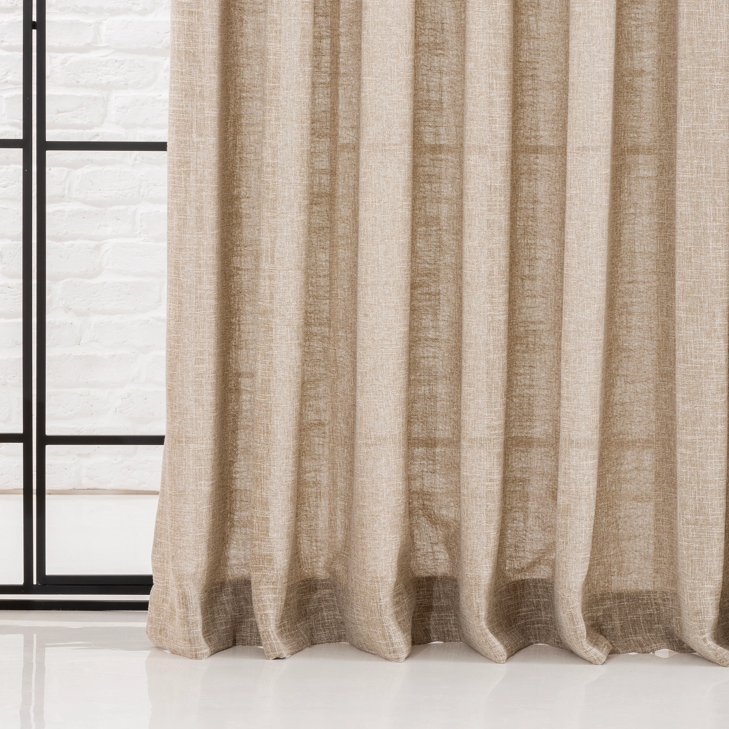 Custom Linen Curtains, 15 Colors. Living Room Linen Drapery, Custom Made Hight-Quality Modern And Minimalist Linen Curtains For Living Room And Luxury Bedroom Decor
