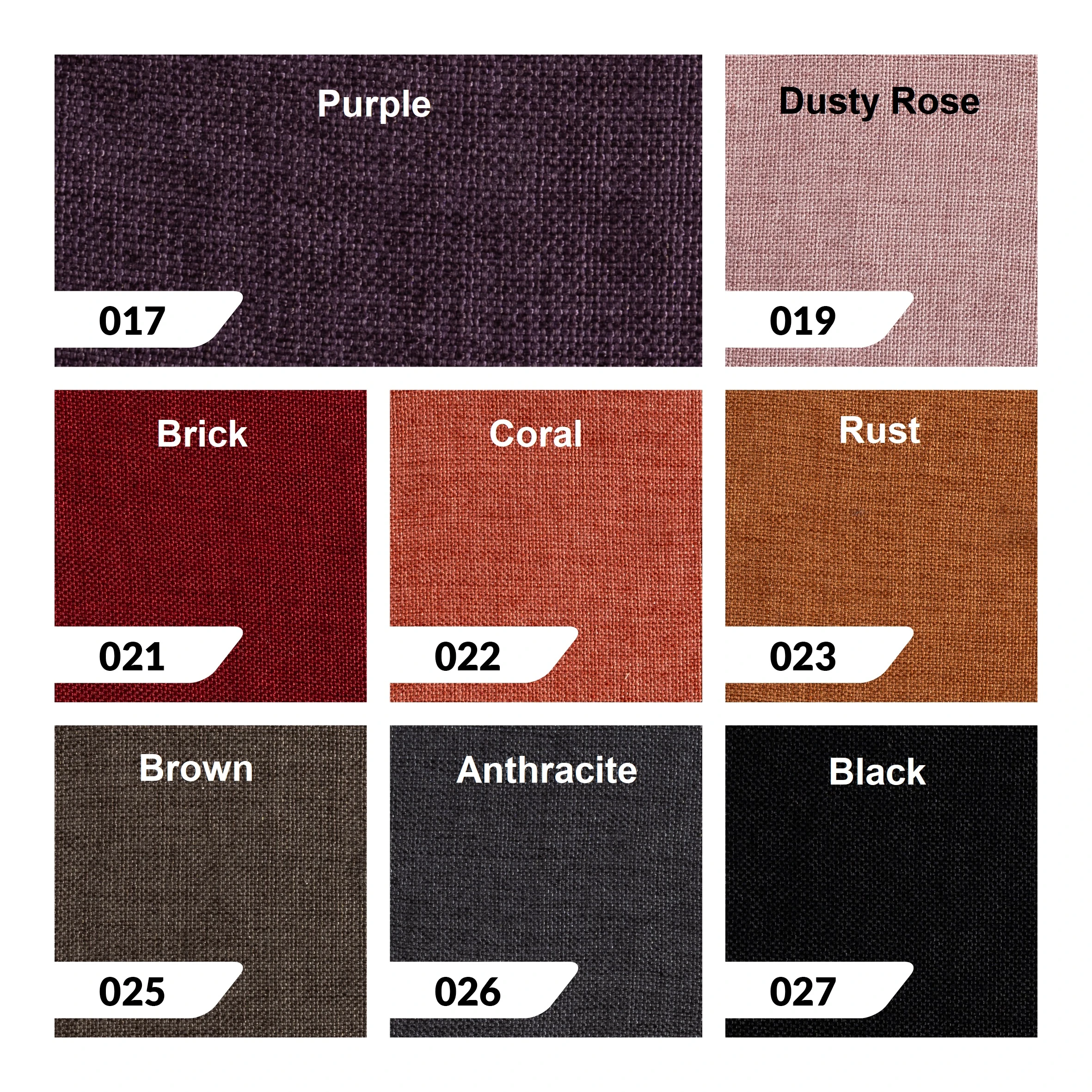 Rod Pocket Linen Curtains, 16 Color Options. Hook And Rings Modern Draperies, Custom Made For Living Room And Bed Room, High Quality Drapes