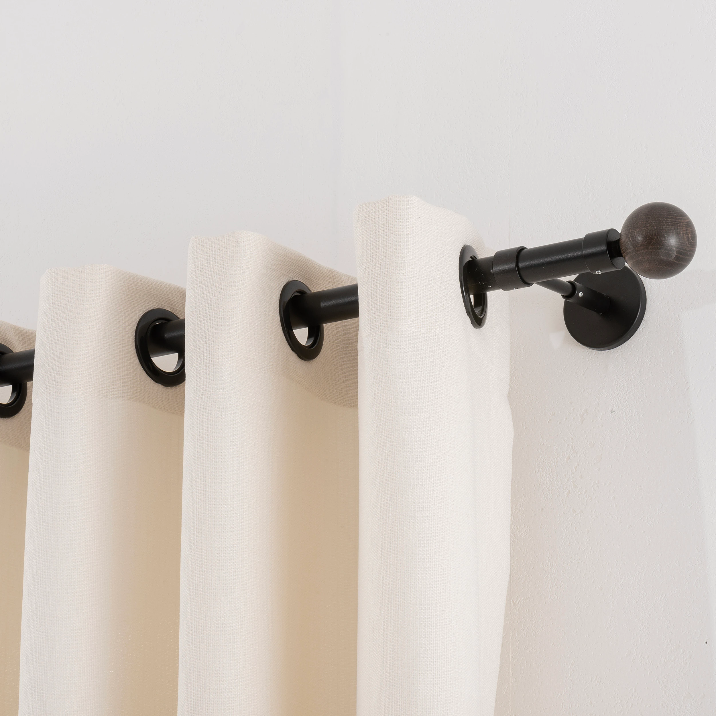 Bird Embroidered Curtains, White Curtains with Crane Bird Pattern, Custom Curtains, Living room, and Bedroom And Shower Curtain Panels.