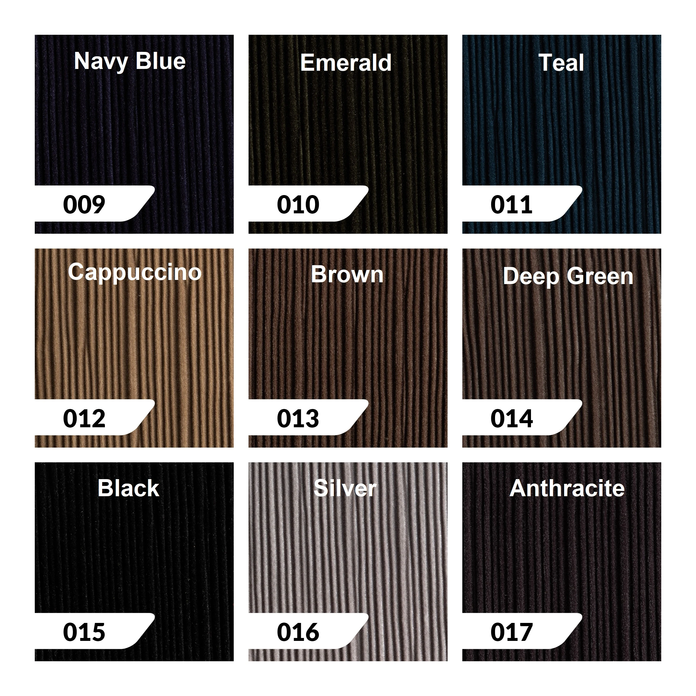 Fabric Extra Velvet Swatches