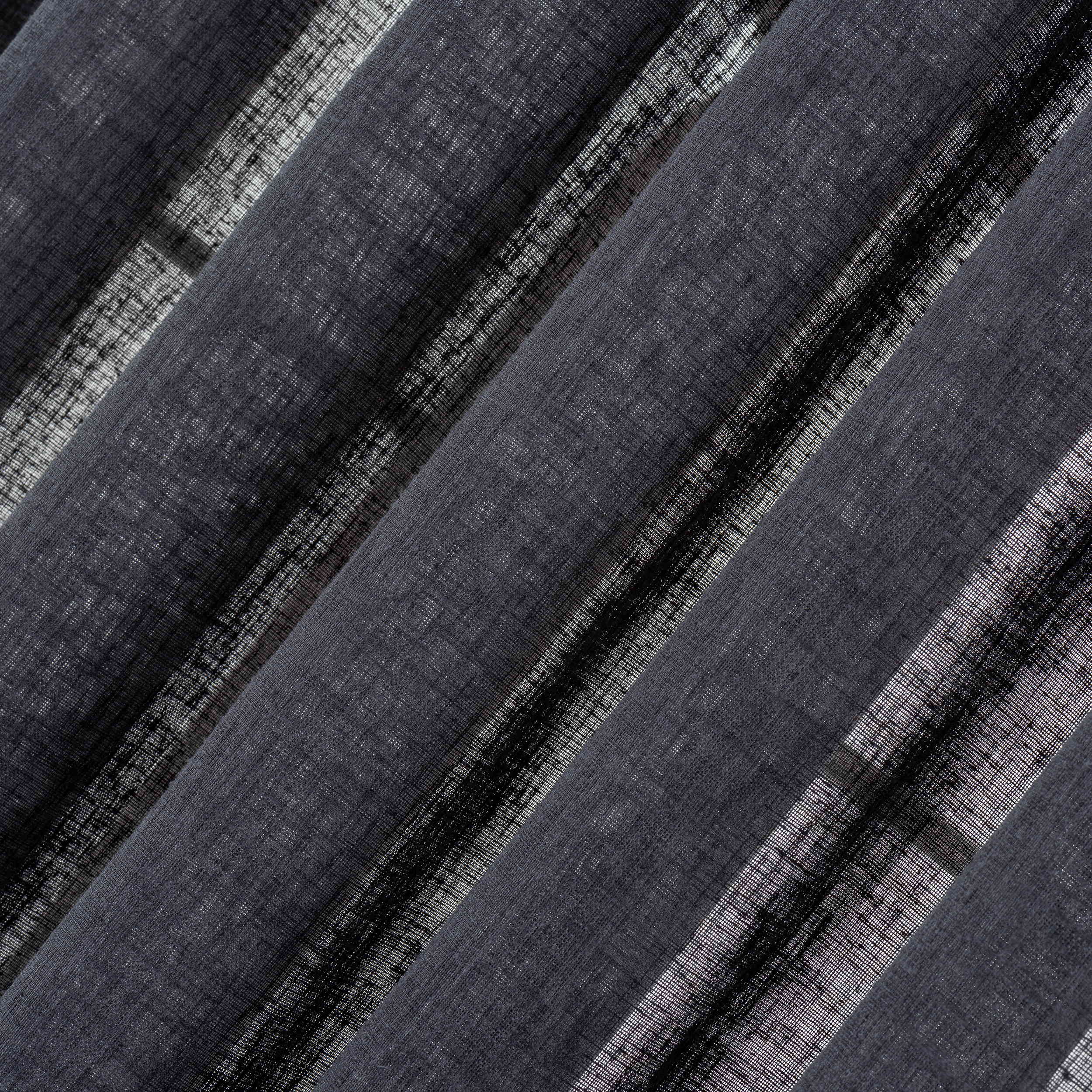 Dark Color Linen Sheer Curtains, 5 Colors. Rod Pocket, Back Tab, Grommet Voile Curtain Panels. Semi Sheer Drapes Living room and Bedroom Sheer Curtains.