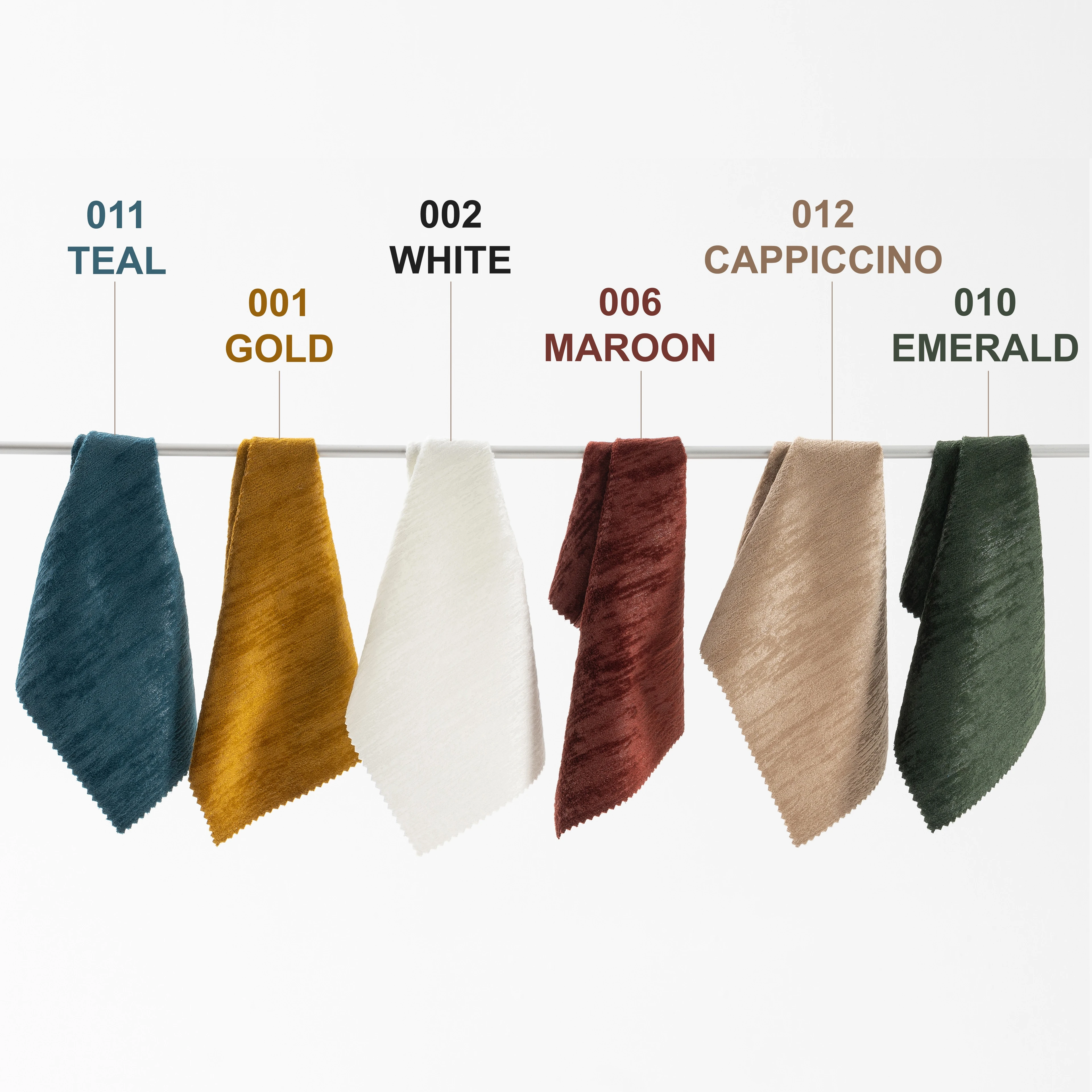 Fabric Special Velvet Swatches