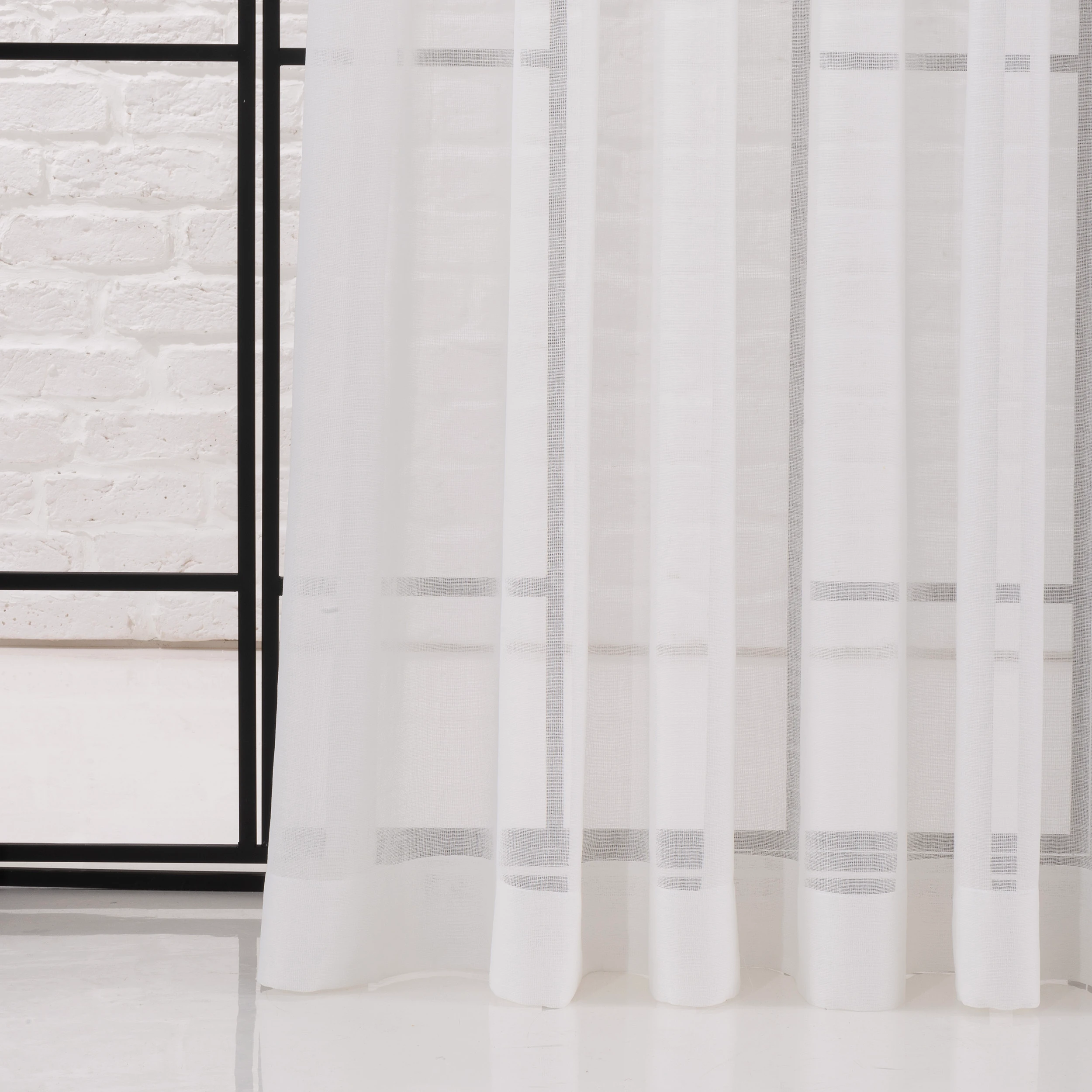 White Sheer Cafe Curtains, 10 Colors. Grommet, Back tab, Rod Pocket And Hook And Ring Sheer Curtains, Semi Sheer Tulle Curtain For Living Room Linen Window Curtain.