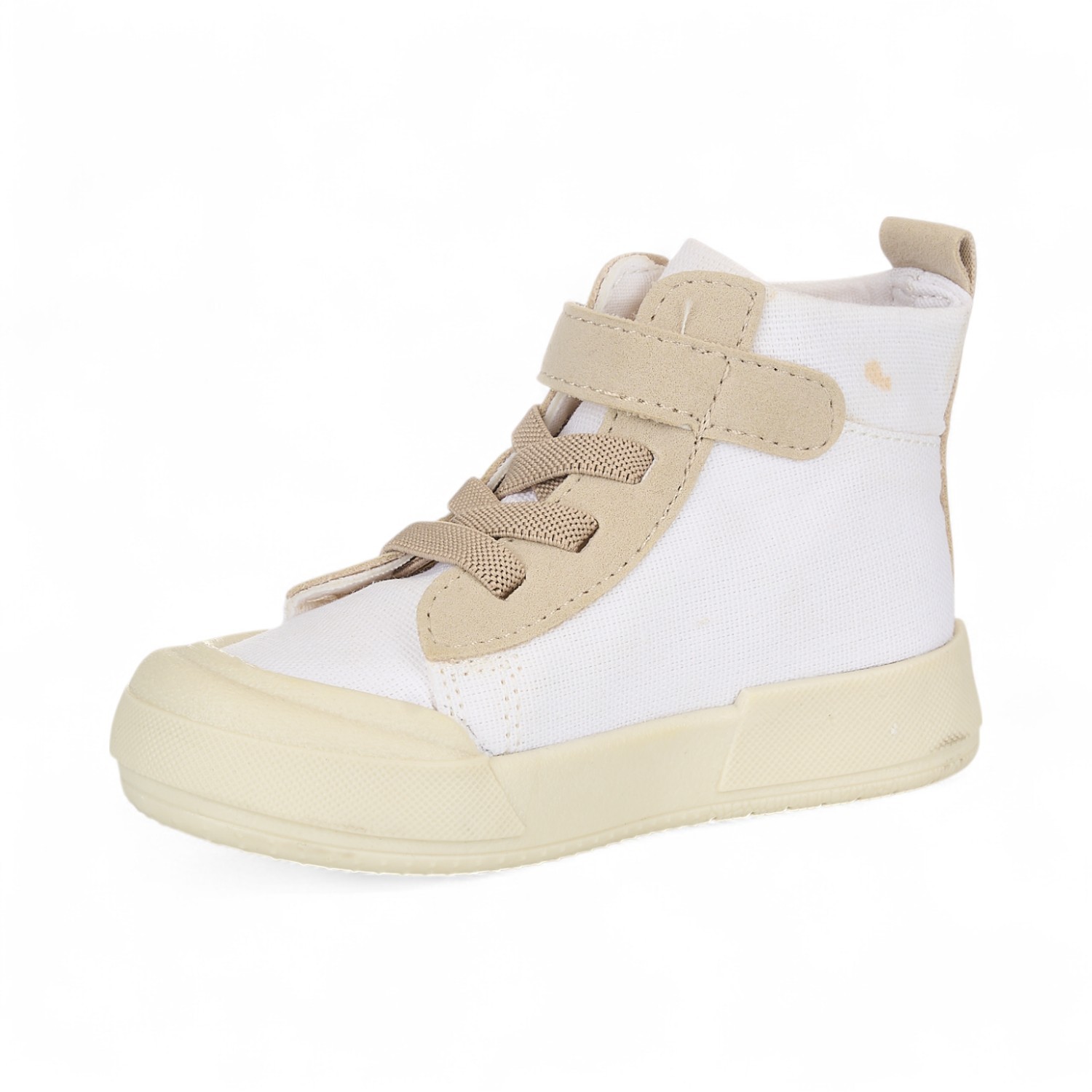 Bobo Çocuk Keten Sneaker - Beyaz