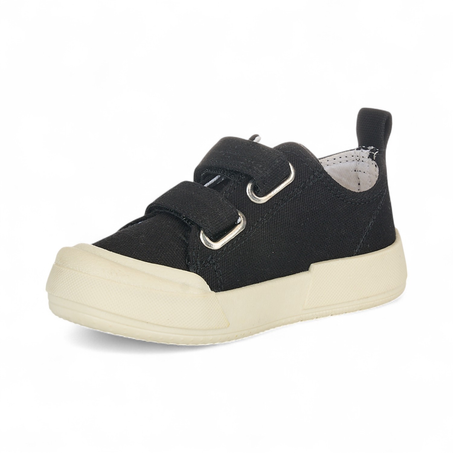 Yogi Çocuk Keten Sneaker - Siyah