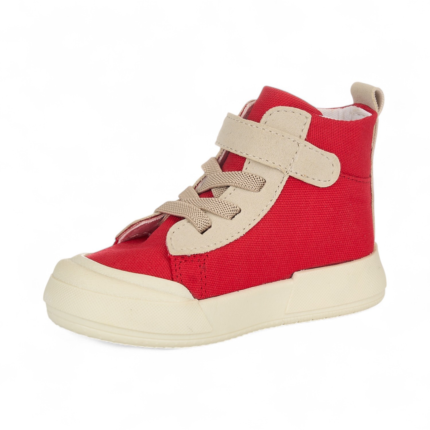 Bobo Çocuk Keten Sneaker - Kırmızı