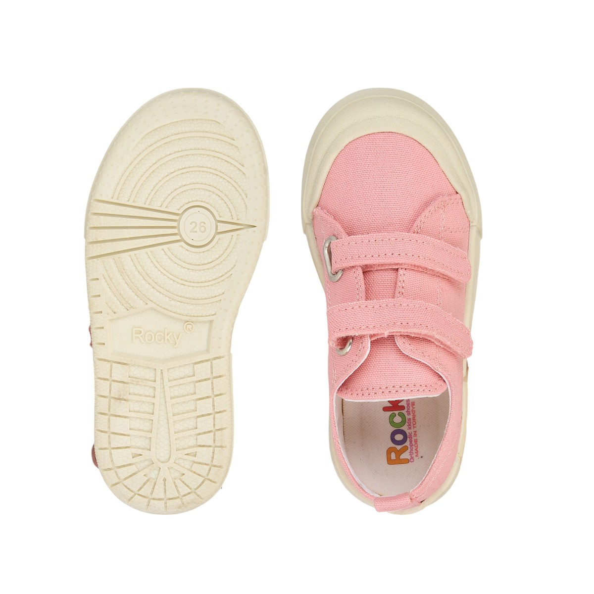 Yogi Çocuk Keten Sneaker - Pembe