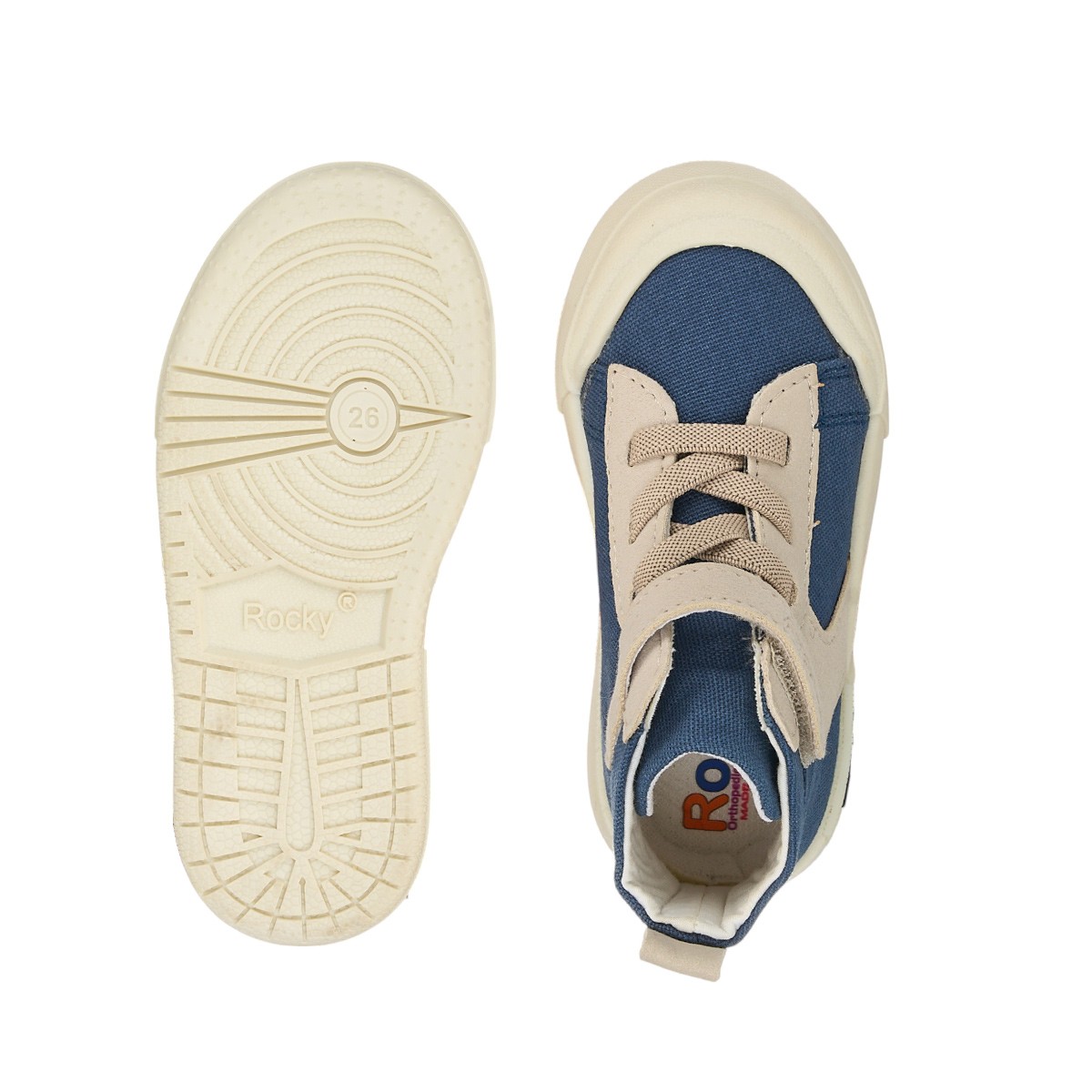 Bobo Çocuk Keten Sneaker - Lacivert