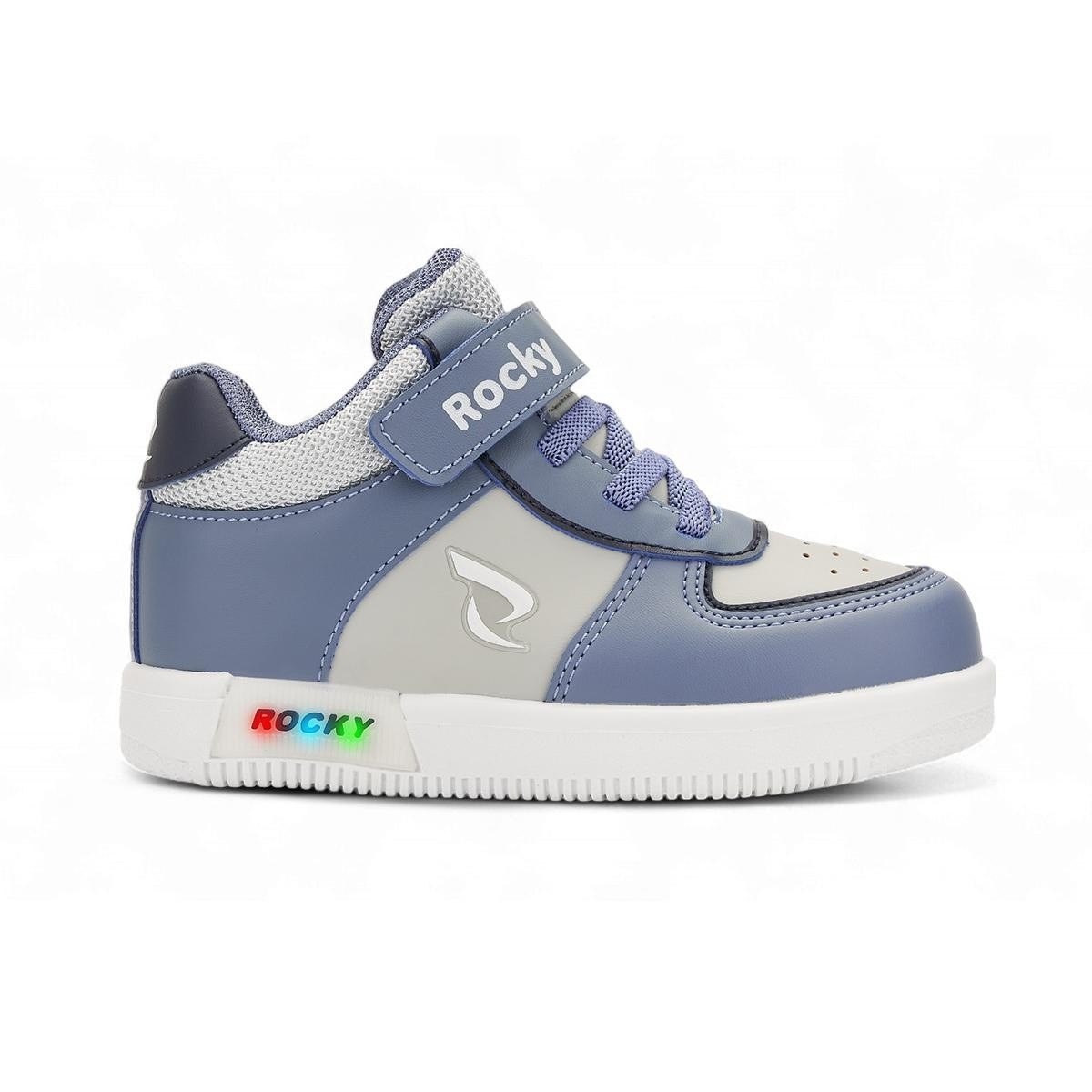 Wolf Çocuk Ortopedik Işıklı Sneaker - Mavi
