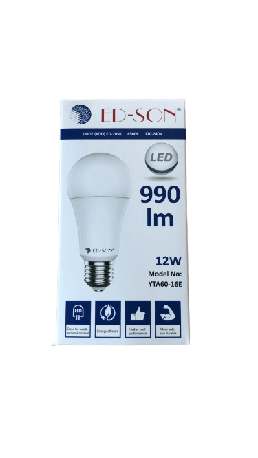Edson E27 Duy 12 Watt Led Ampul Beyaz Işık ED-1056