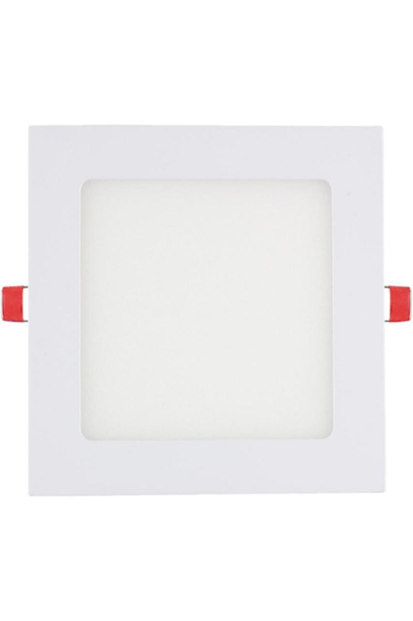 Edson 9 Watt Sıva Altı Slim Kare Panel Led Armatür Beyaz Işık ED-1250