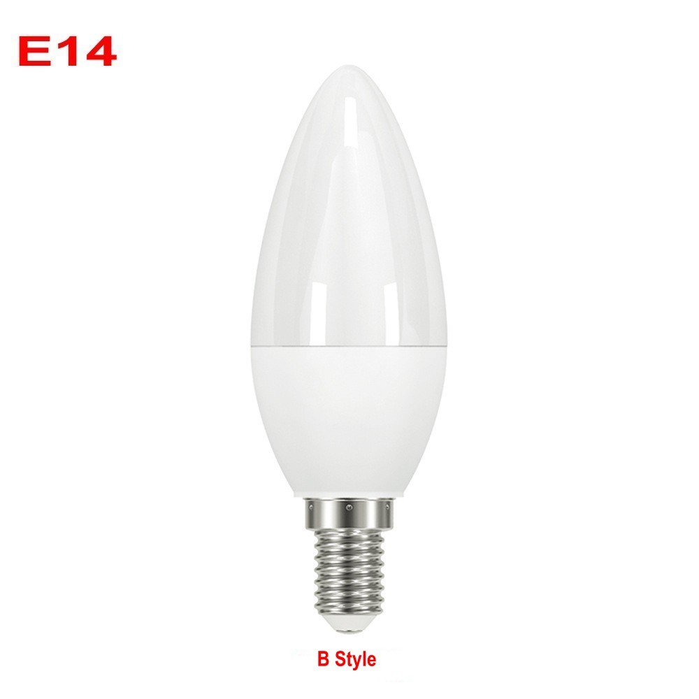 Edson E14 İnce Duylu 7 Watt Led Mum Buji Ampul Günışığı Işık ED-1016
