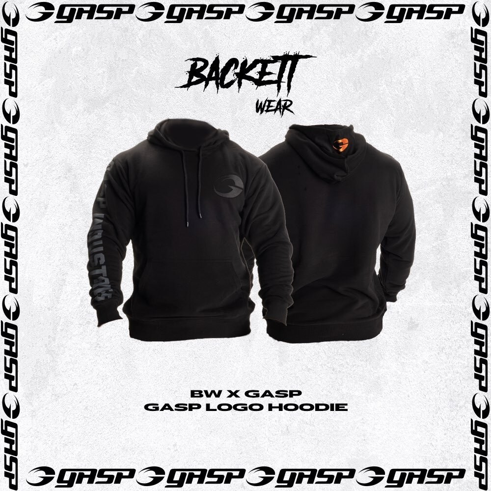 Gasp Logo Hoodie