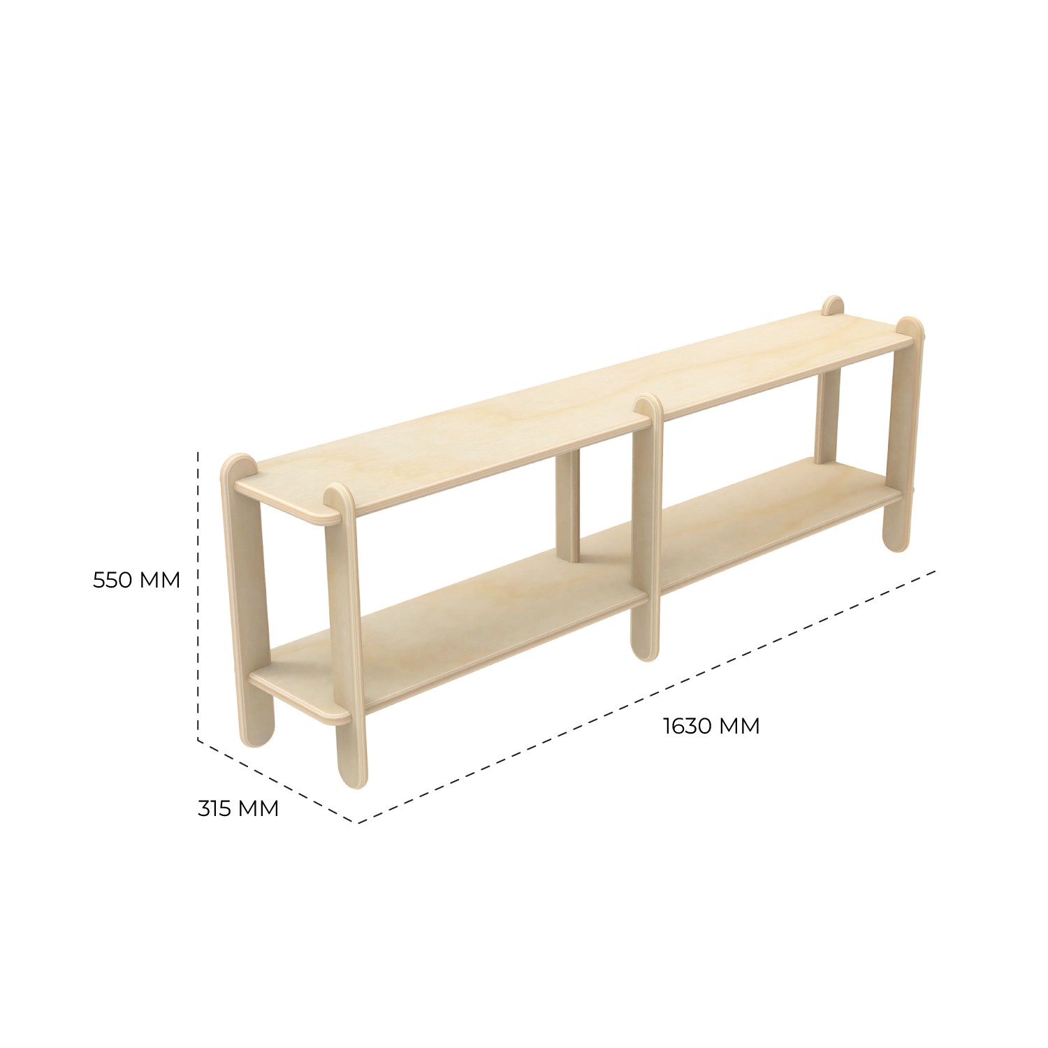 PARS TV Ünitesi Kontrplak 160 CM