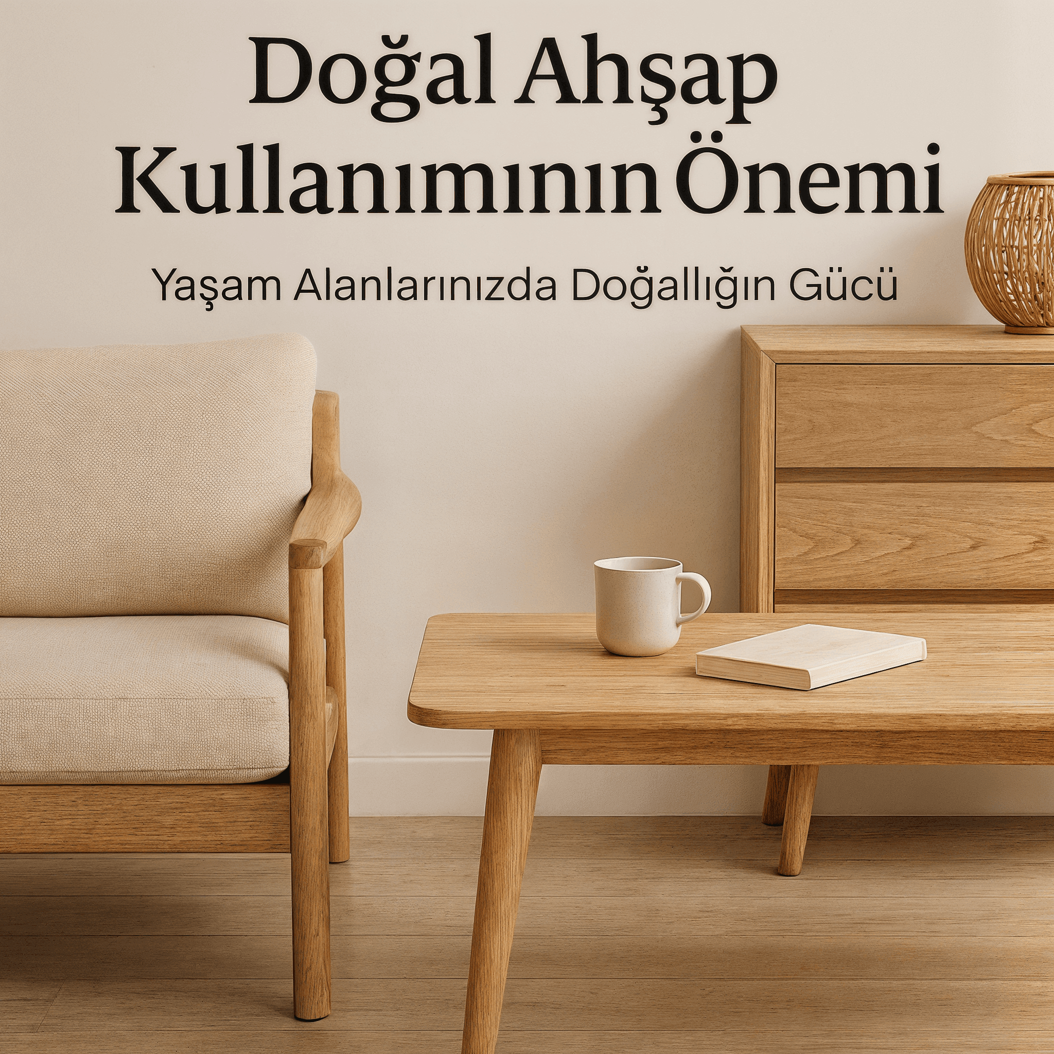 Doğal Ahşap Kullanımının Önemi: Yaşam Alanlarınızda Doğallığın Gücü