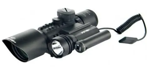 Nikula M9 3-10X42 Lazerli Lambalı Işıklı Tüfek Dürbünü - Gunex