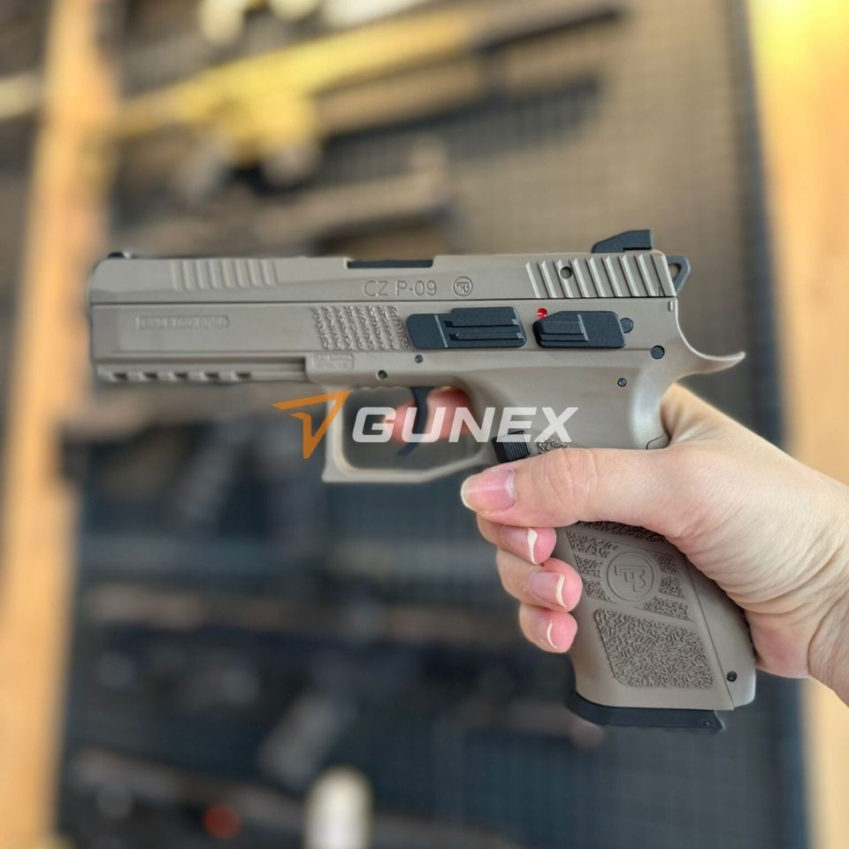 ASG CZ75 P09 Duty Blowback Airsoft Tabanca, Çöl Greengas